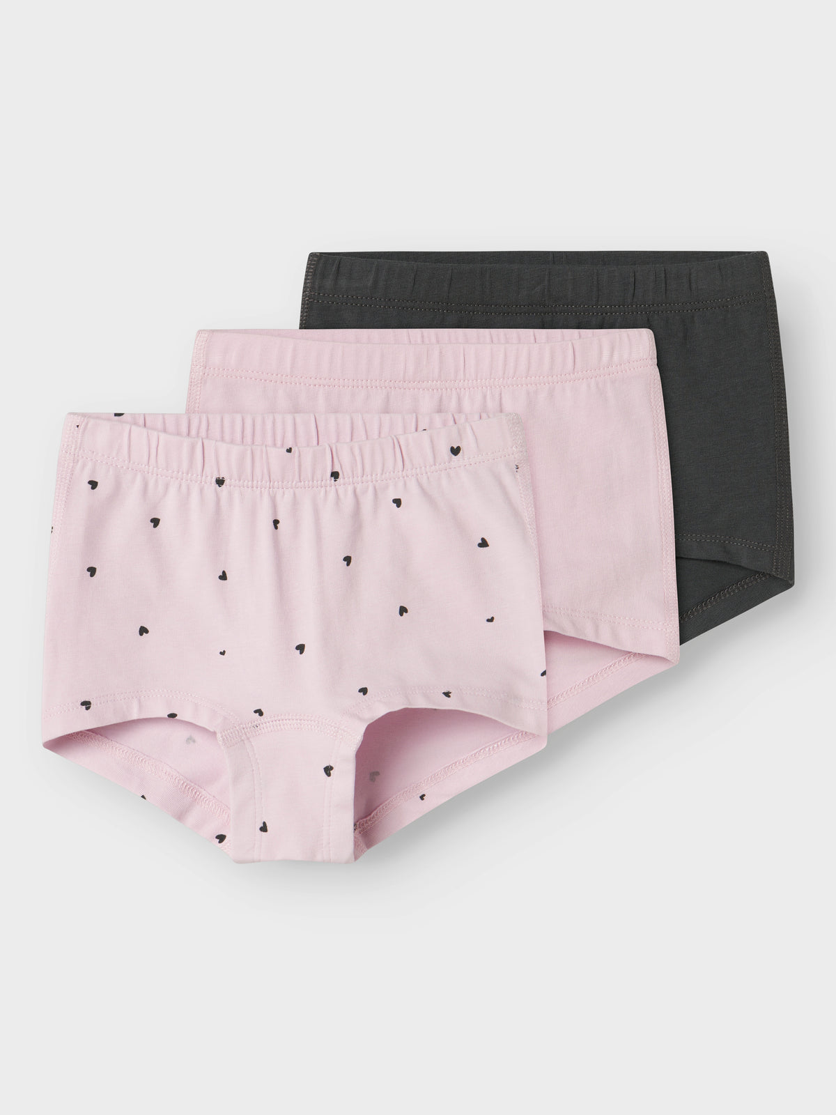 Name It Tights - 3-pak Winsome Hearts - Winsome Orchid