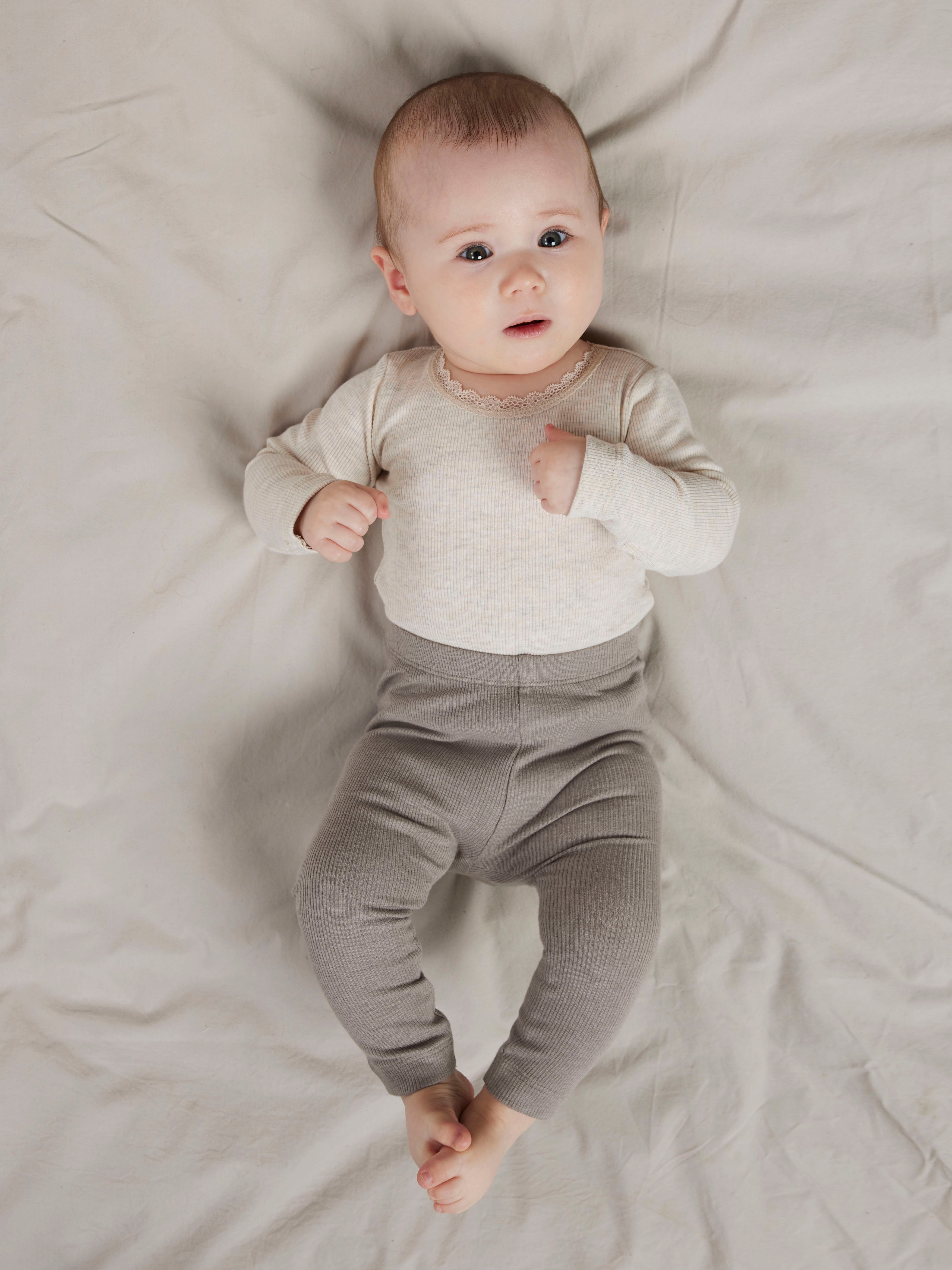 Name It Kab Leggings Noos - Satellite Melange