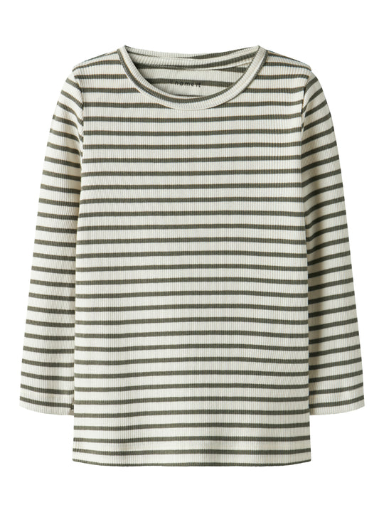 Name It Bani Ls Shirt Noos - Dusty Olive