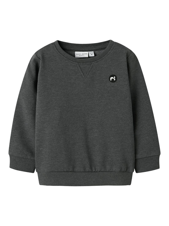 Name It Vimo Sweat shirt NOOS - Dark Grey Melange