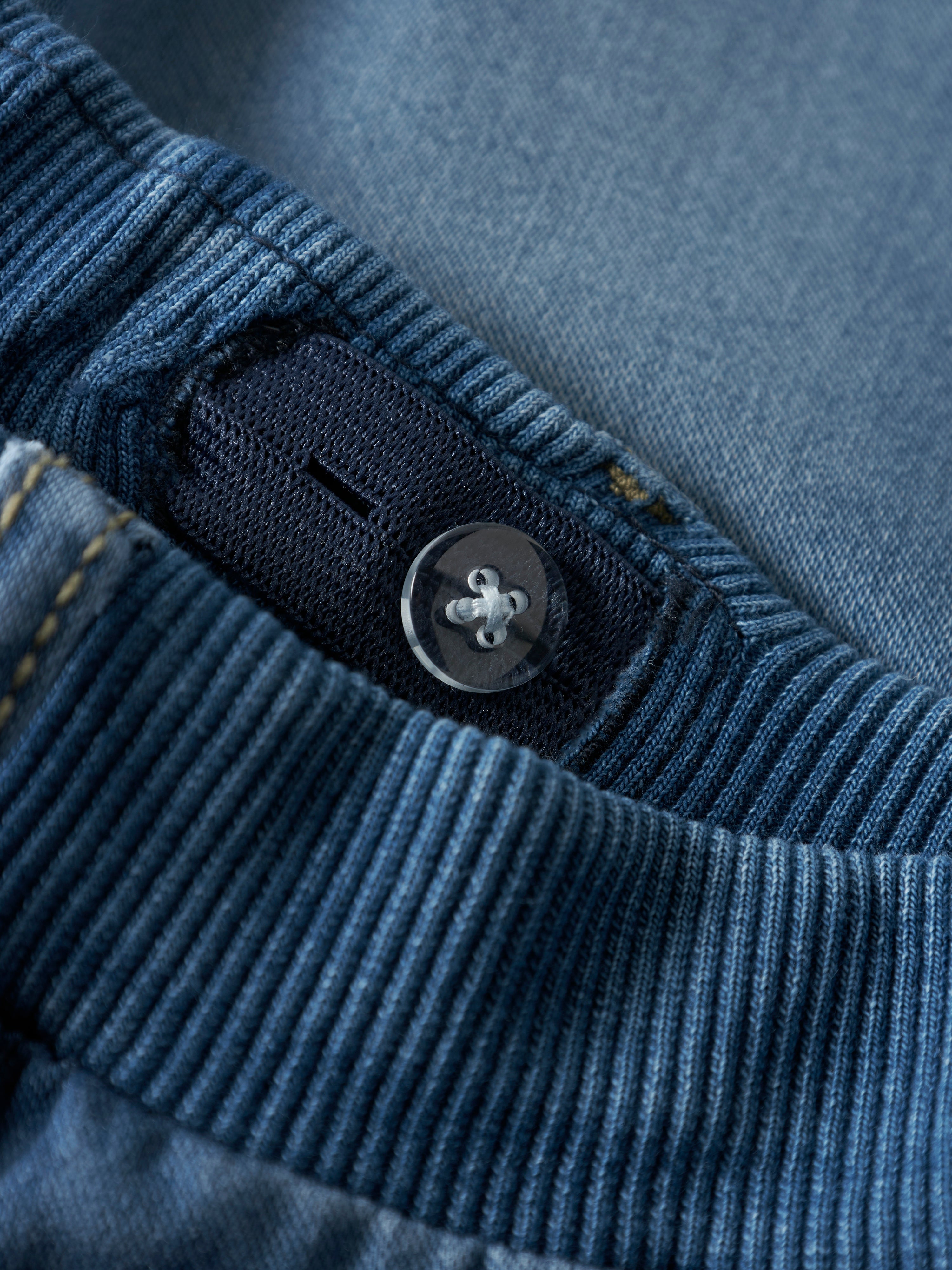 Name It Ben Baggy Round Jeans - Blue Denim