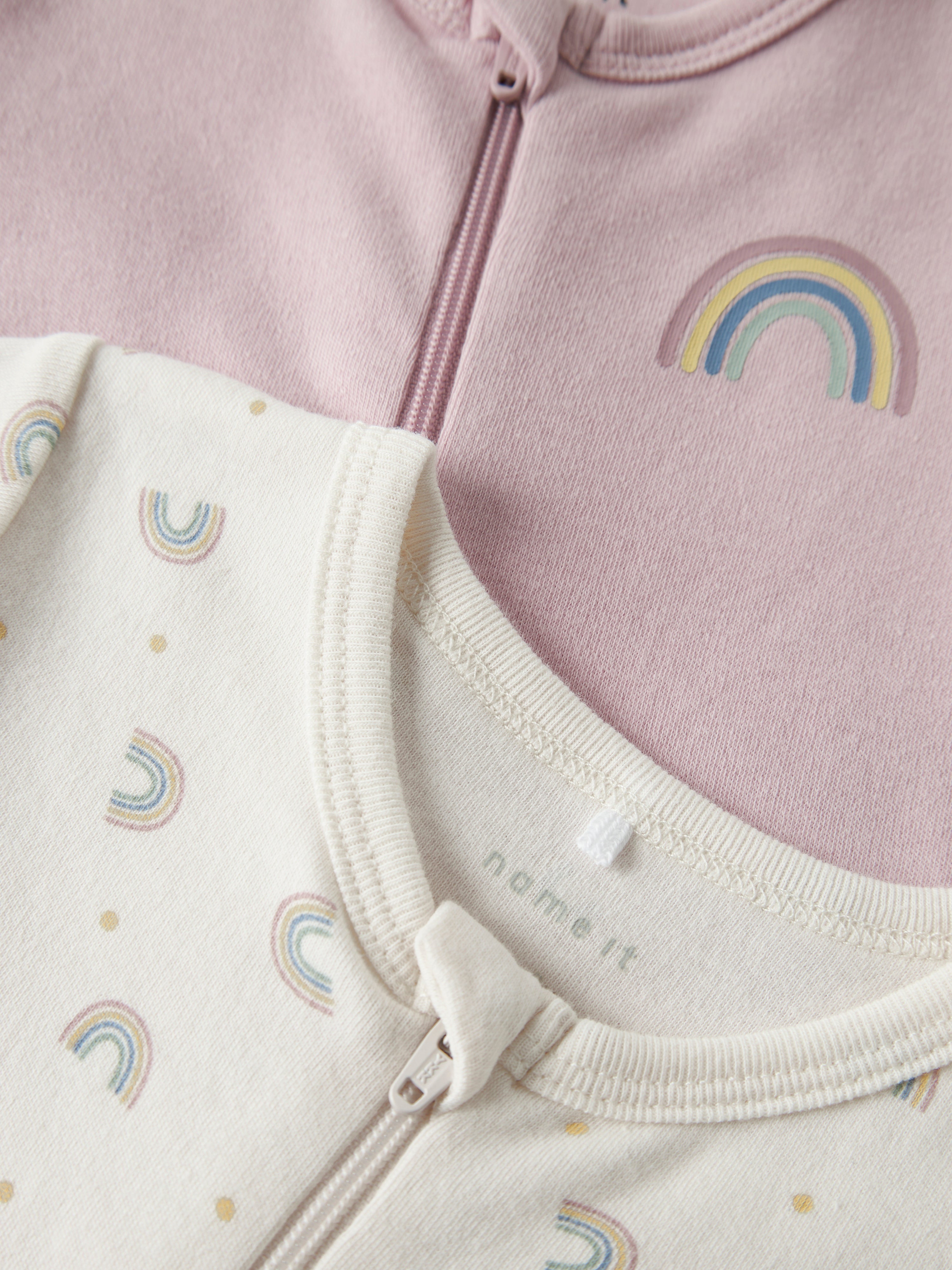 Name It Nightsuit 2 pak Rainbow  - Jet Stream