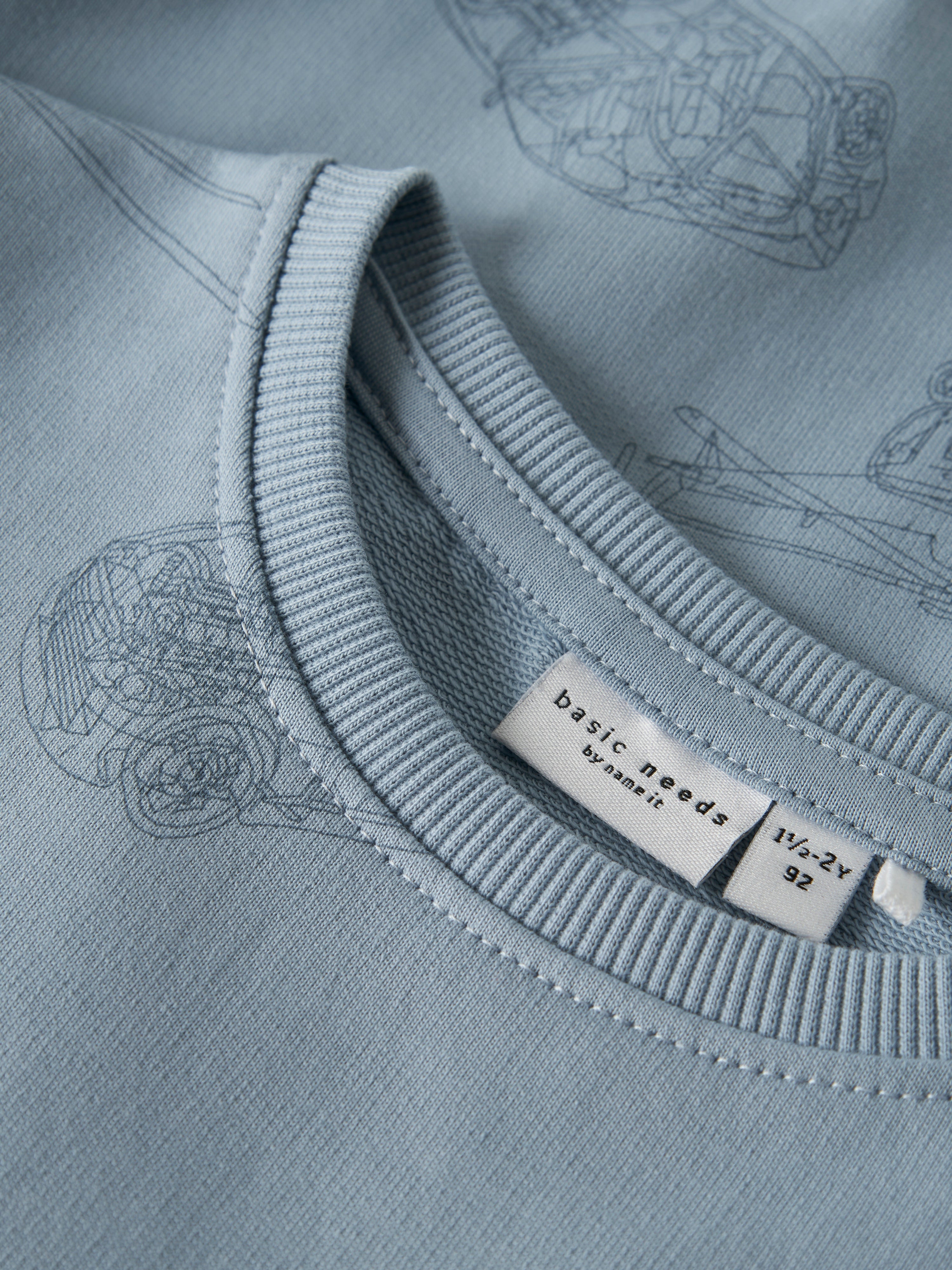 Name It Varon sweat shirt - Dusty Blue