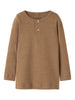 Name It Kab Ls Shirt Noos - Toasted Coconut Melange