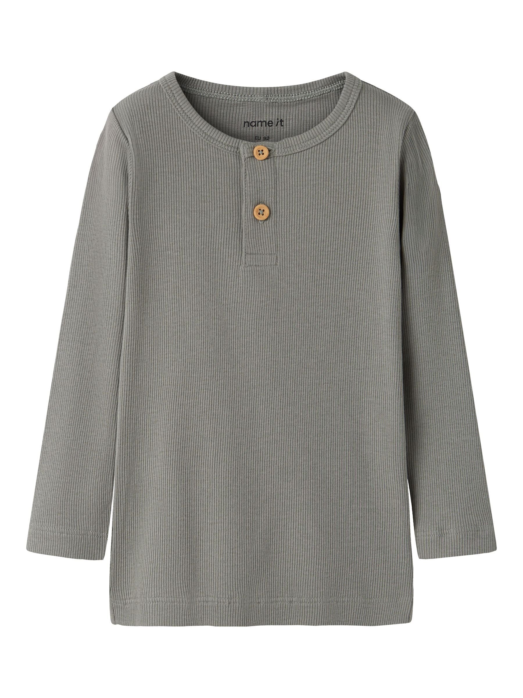 Name It Kab Ls Shirt Noos - Shadow