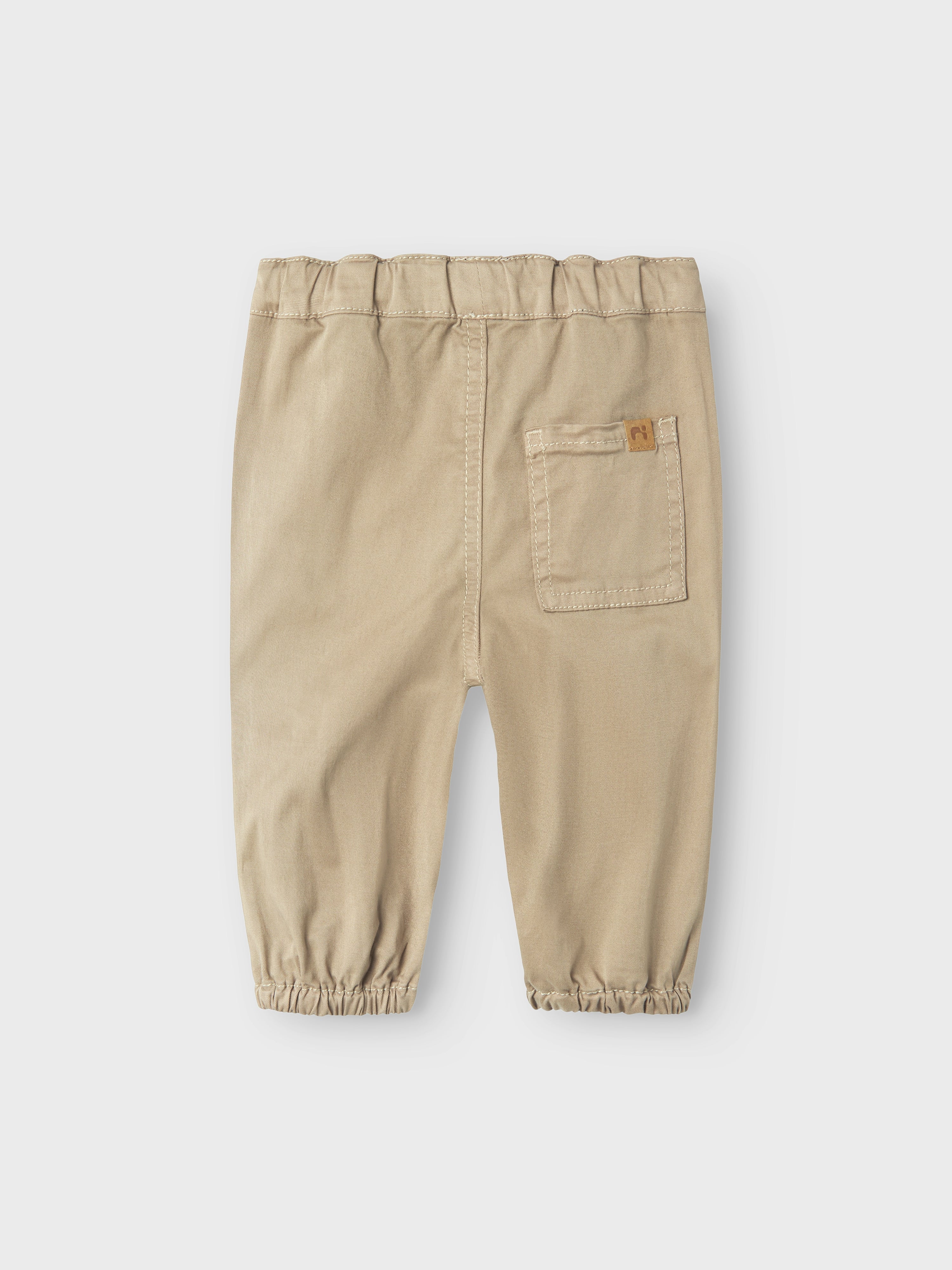 Name It Ben Baggy Twill Pants - Pure Cashmere