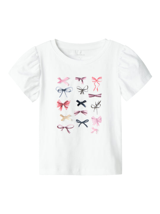 Name It Filly SS Top - Bright White