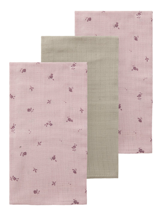Name It Ohappy Stofbleer 3 pak - Light Lilac