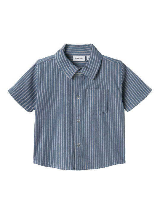 Name It Helmar Shirt - Blue Mirage