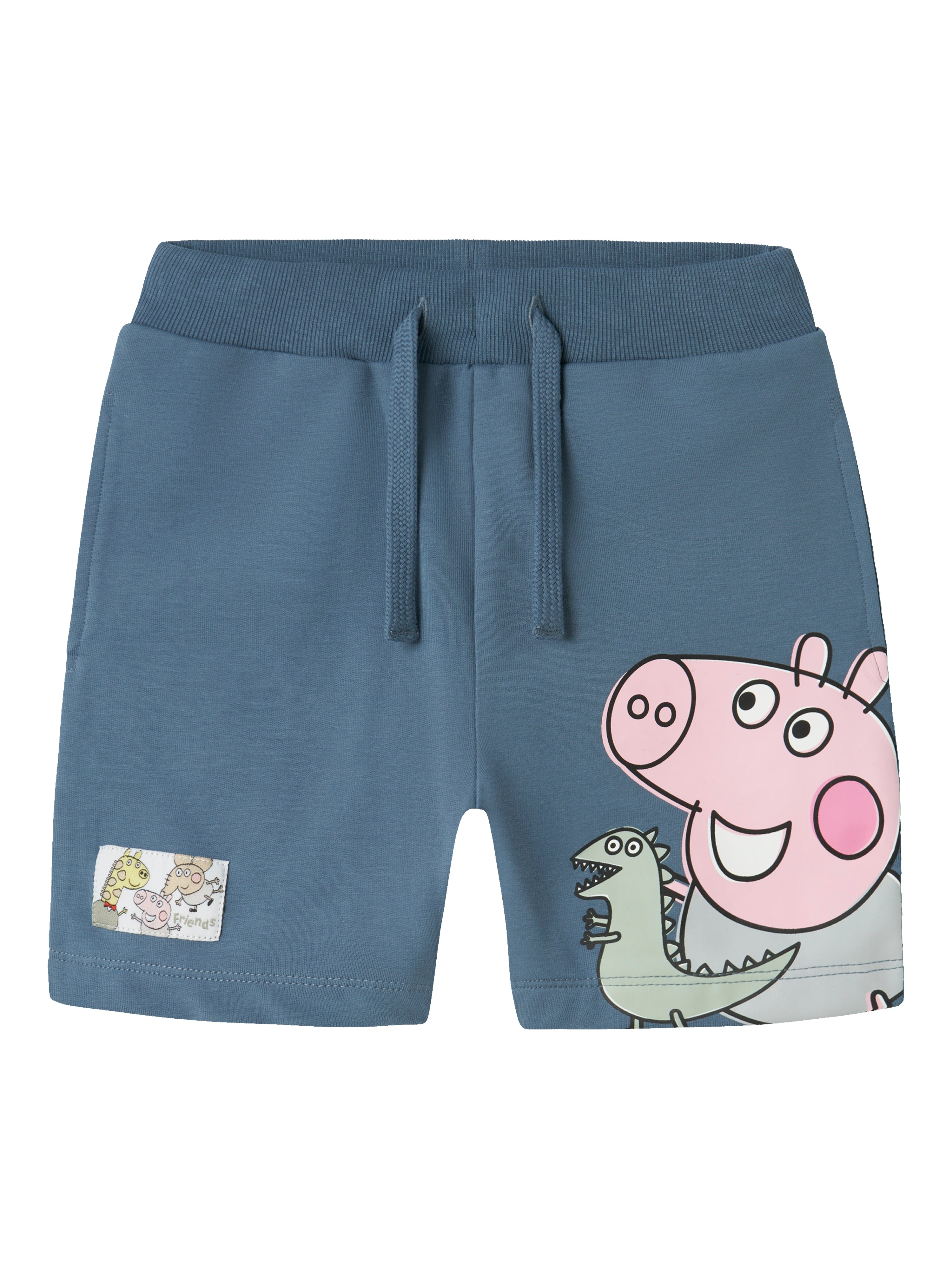 Name It Art Gurli Gris sweat shorts - Blue Mirage