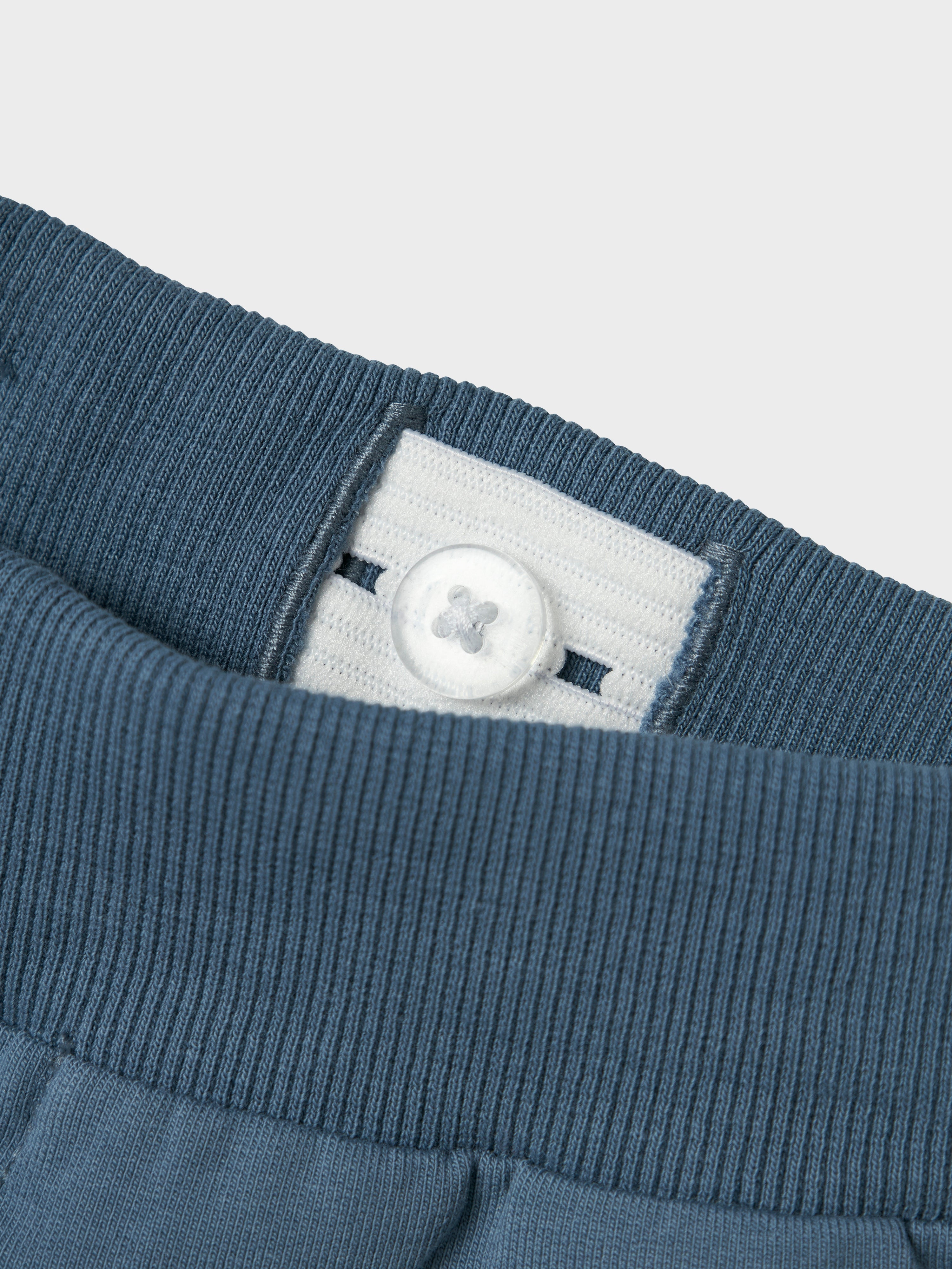 Name It Art Gurli Gris sweat shorts - Blue Mirage