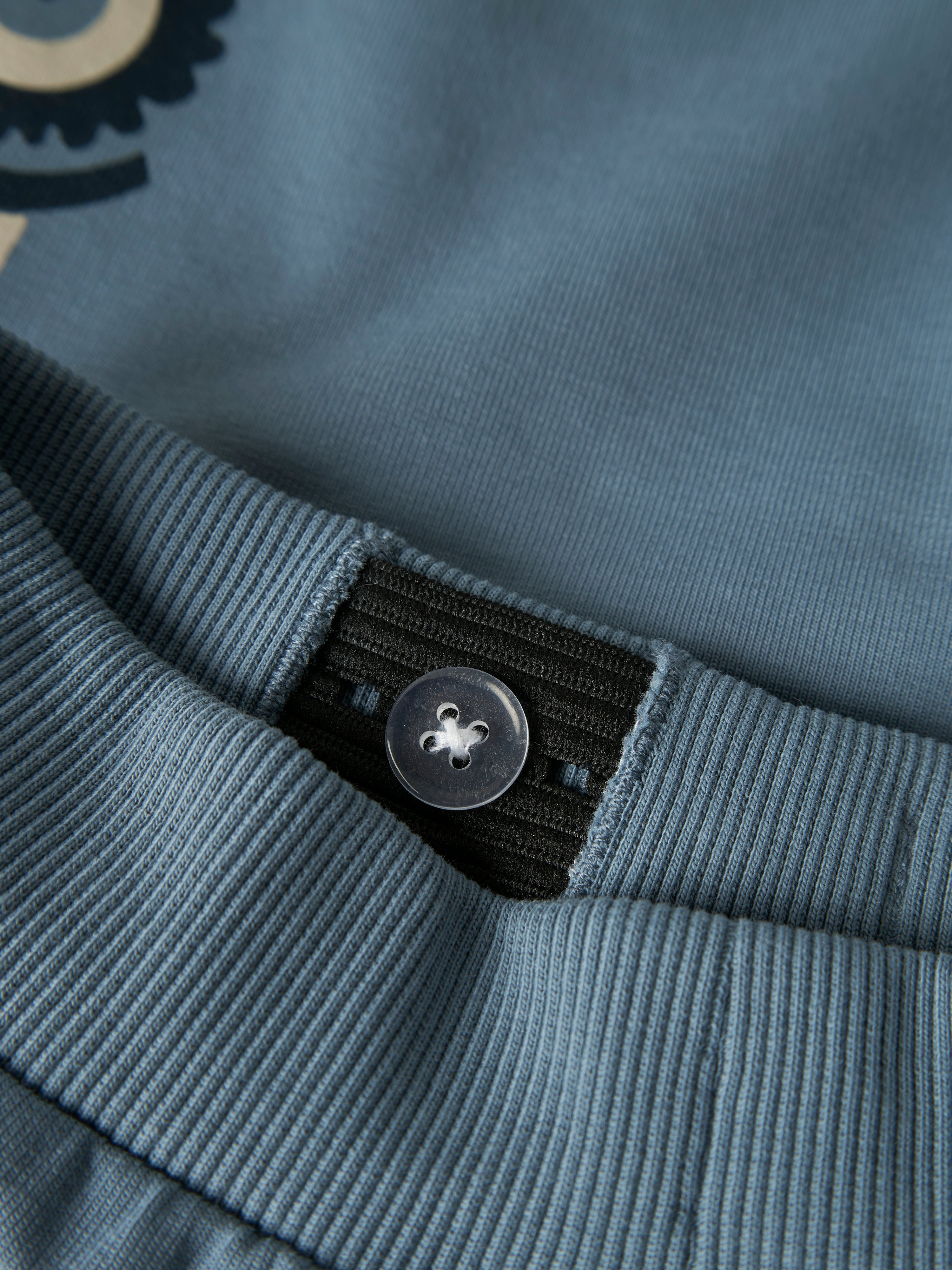 Name It Jame Sweat Shorts - Blue Mirage