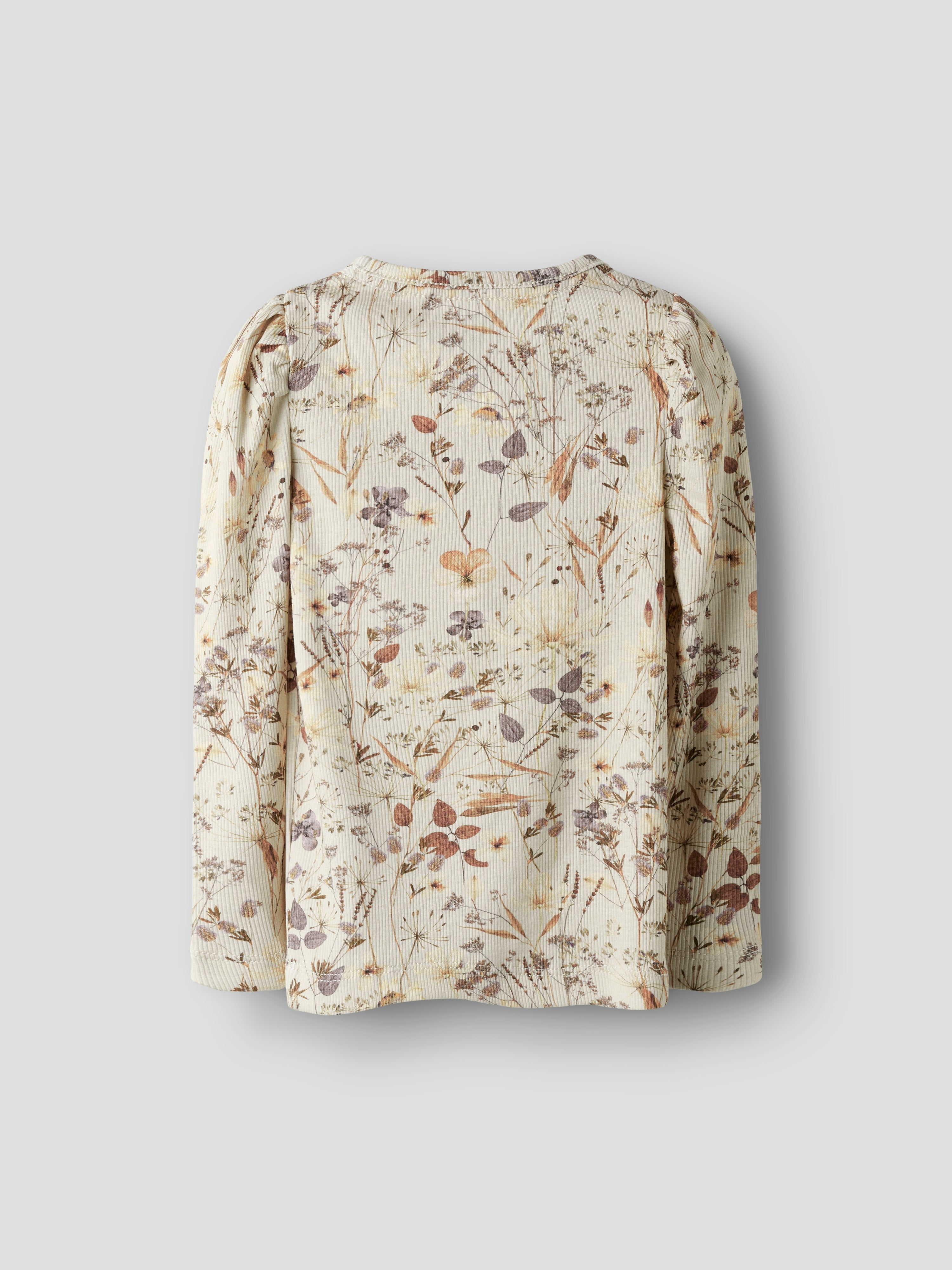 Name It Niara Shirt - Oatmeal/Woodrose