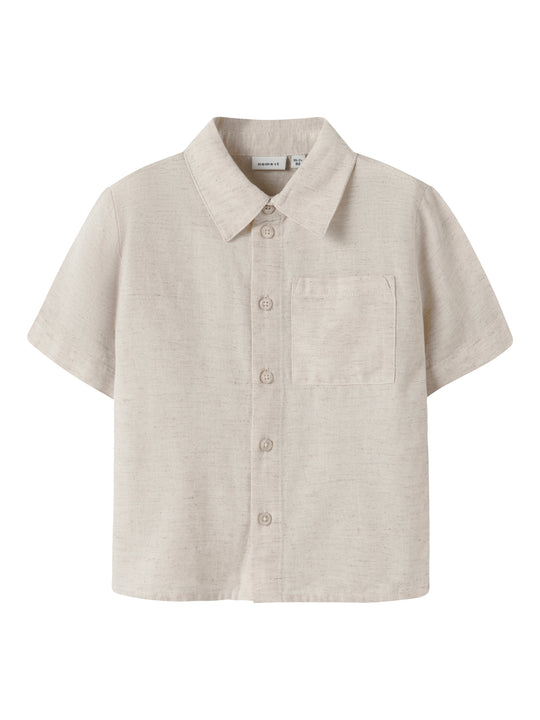 Name It Faher Shirt - Peyote Melange