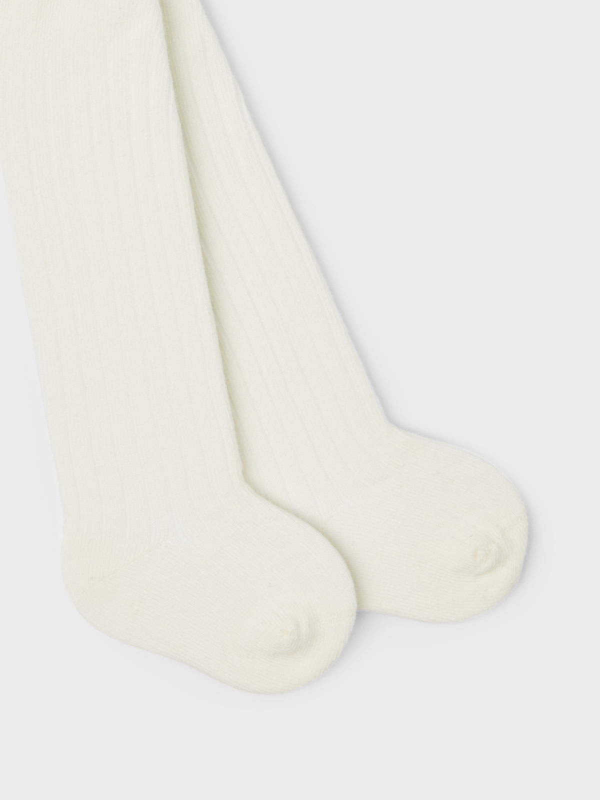 Name It Pantyhose - Rib 2-pak - White Alyssum
