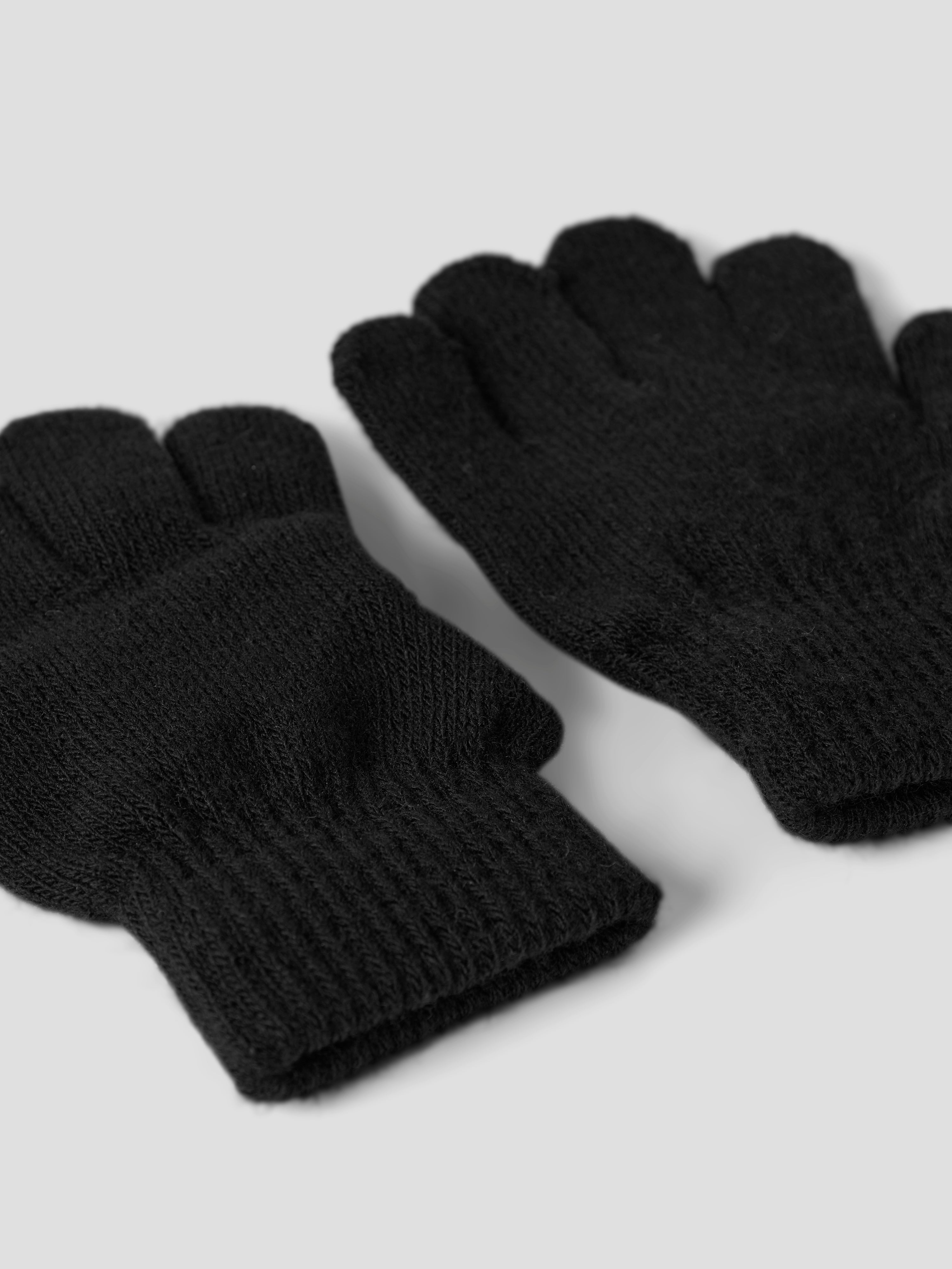 Name It Magic Knit Gloves - Black