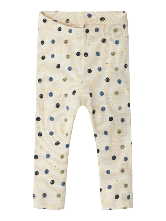 Name It Smiles Leggings - Peyote Melange