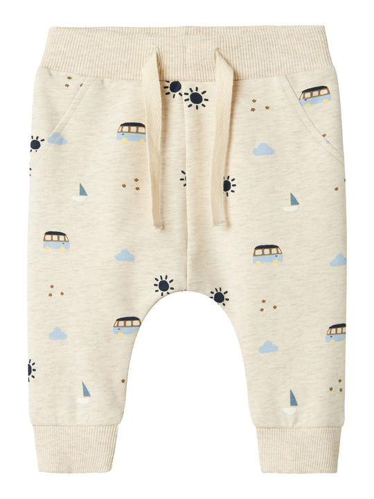 Name It Fris Light Sweatpants - Peyote Melange