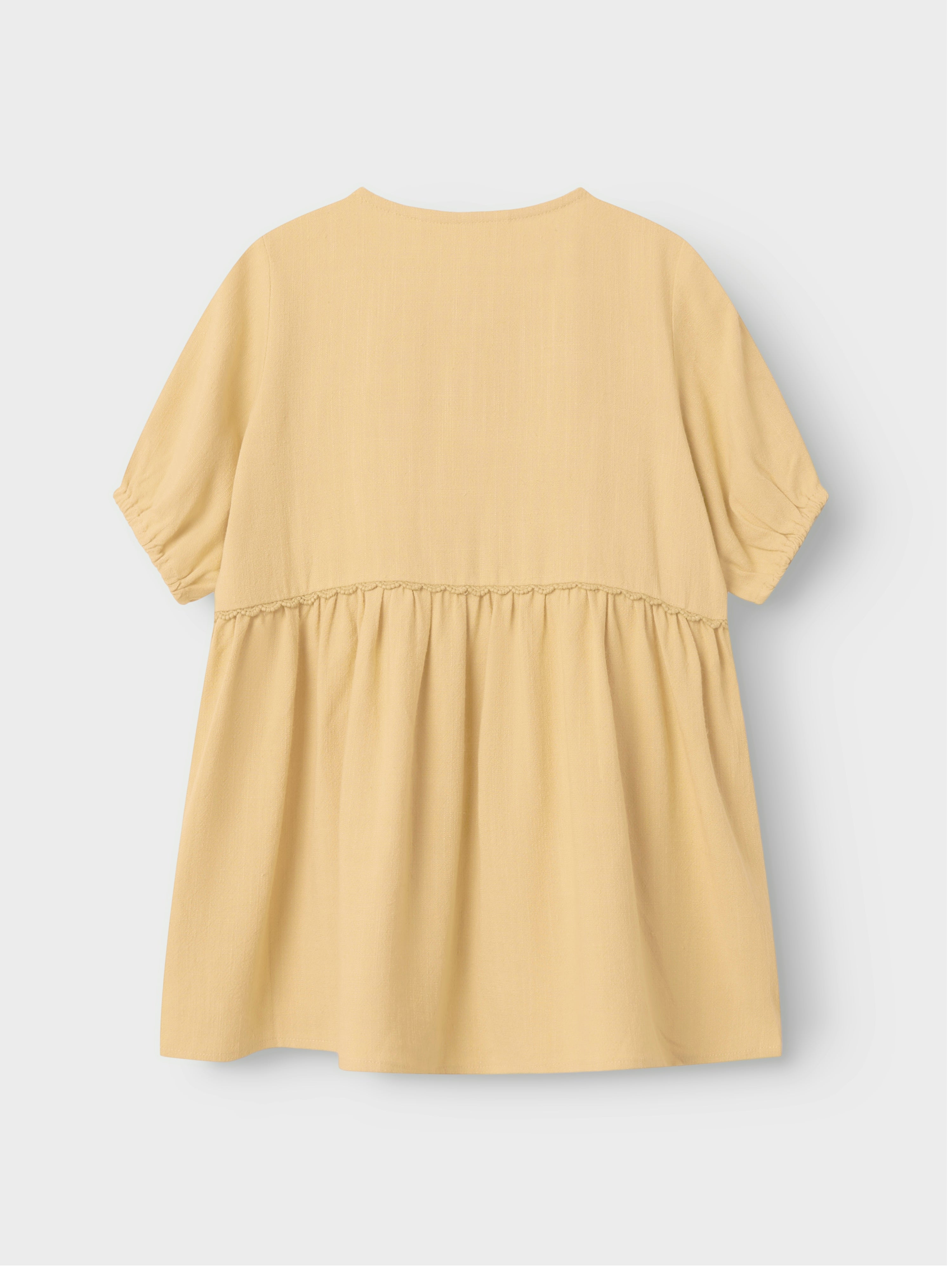 Lil Atelier Damla SS Loose Dress - Taos Taupe