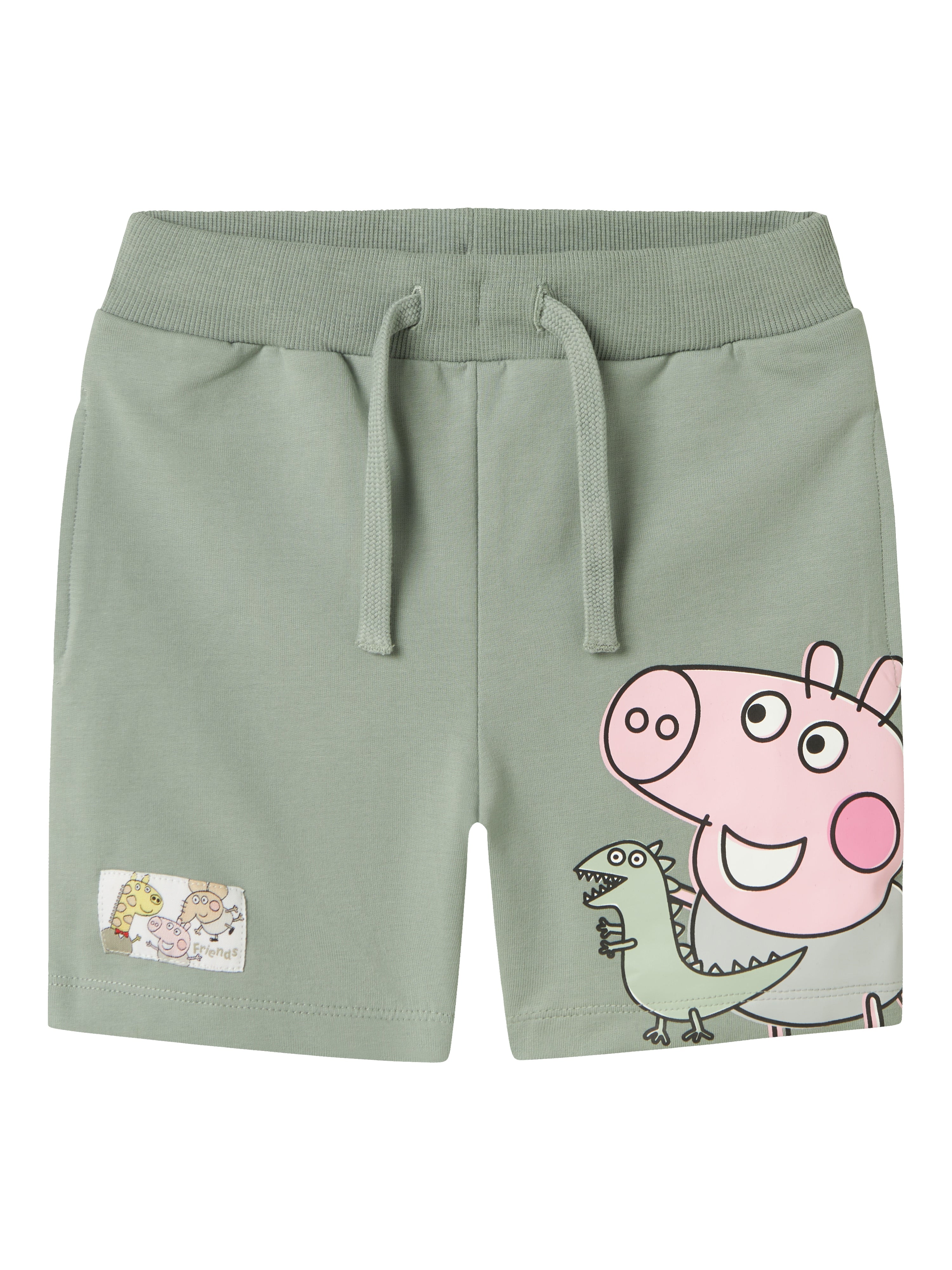 Name It Art Gurli Gris sweat shorts - Slate Gray