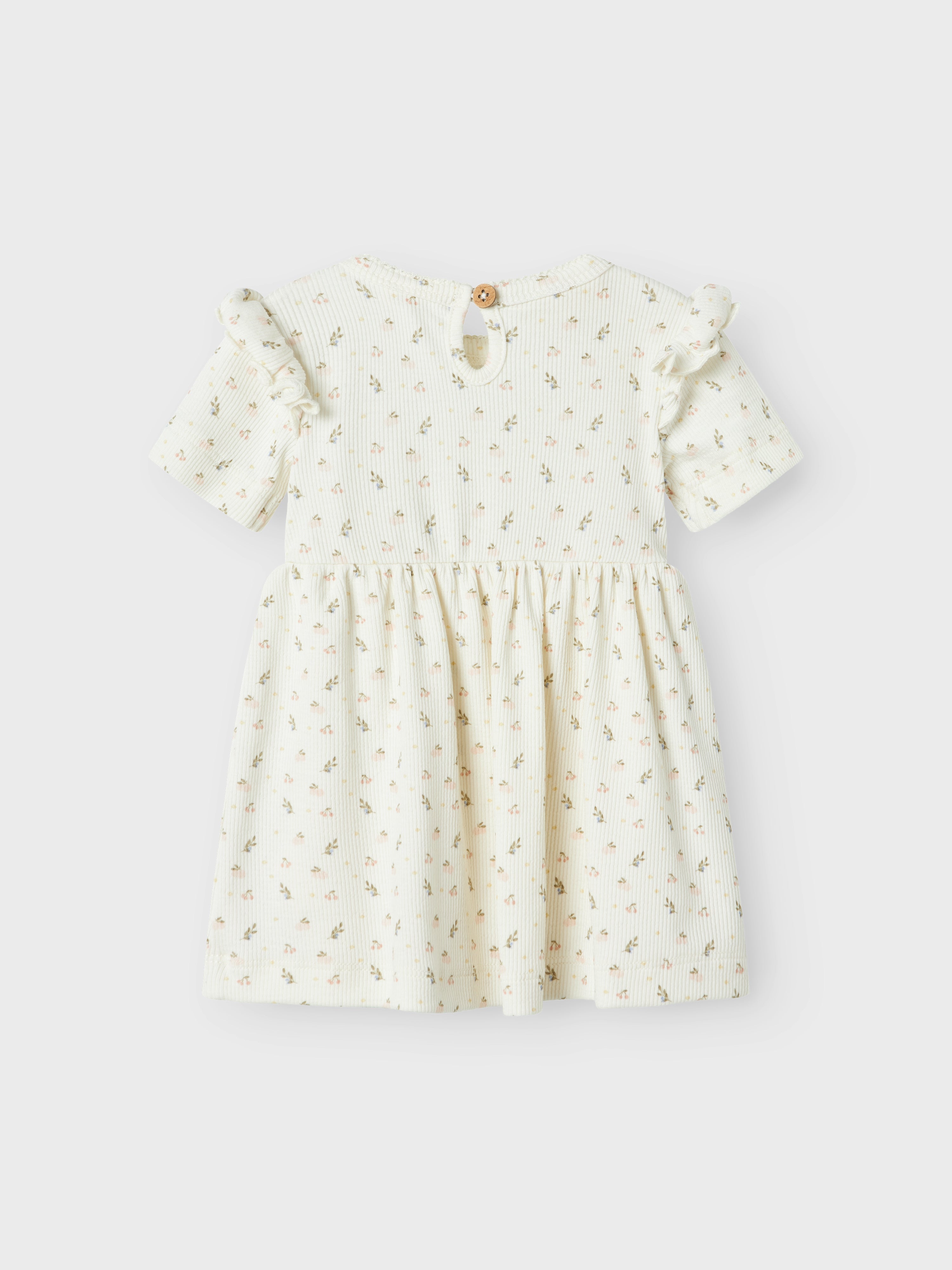 Lil Atelier Gago Kef SS Body Dress - Coconut Milk