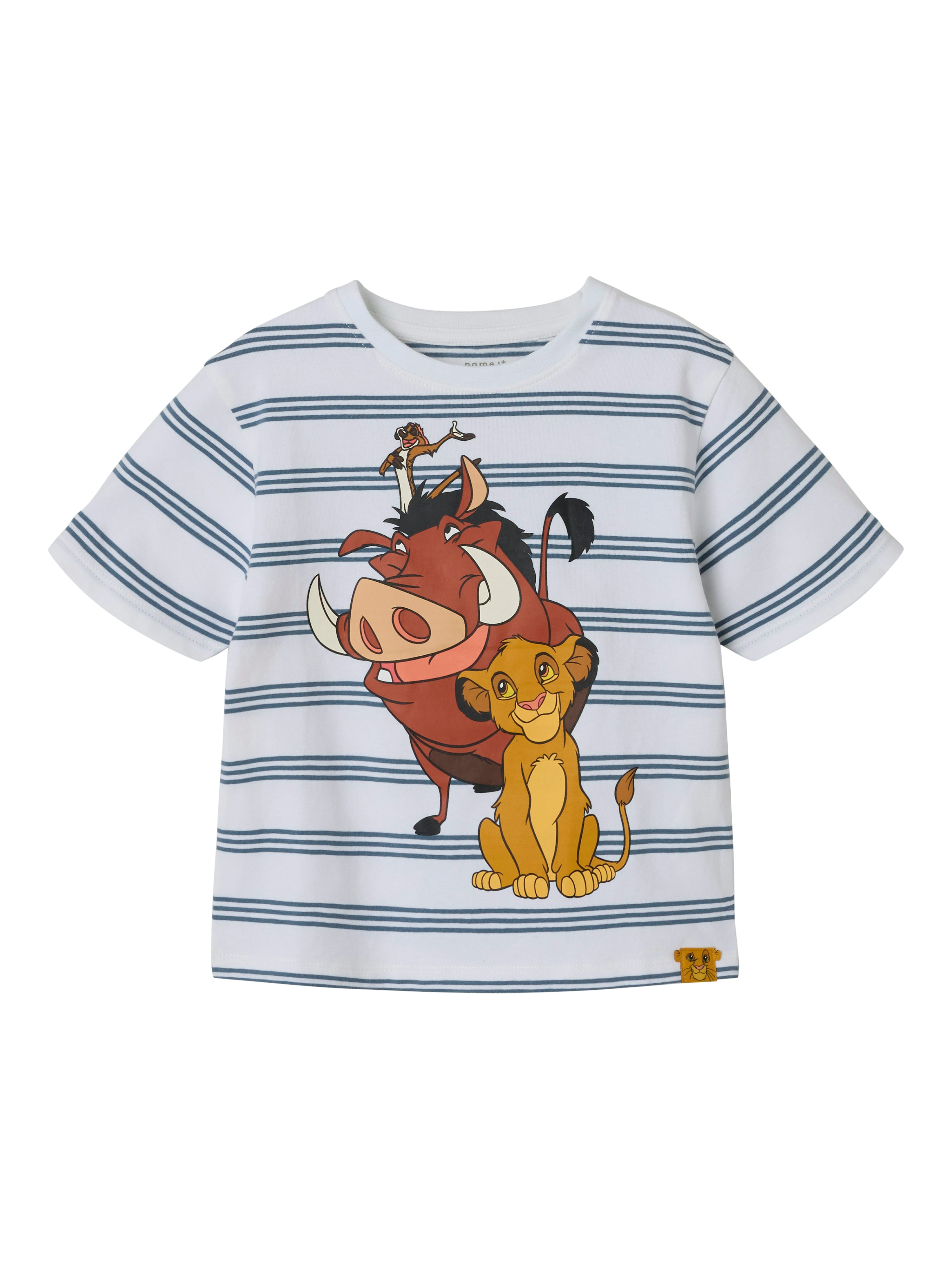 Name It Audo Lion King t-shirt - Bright White