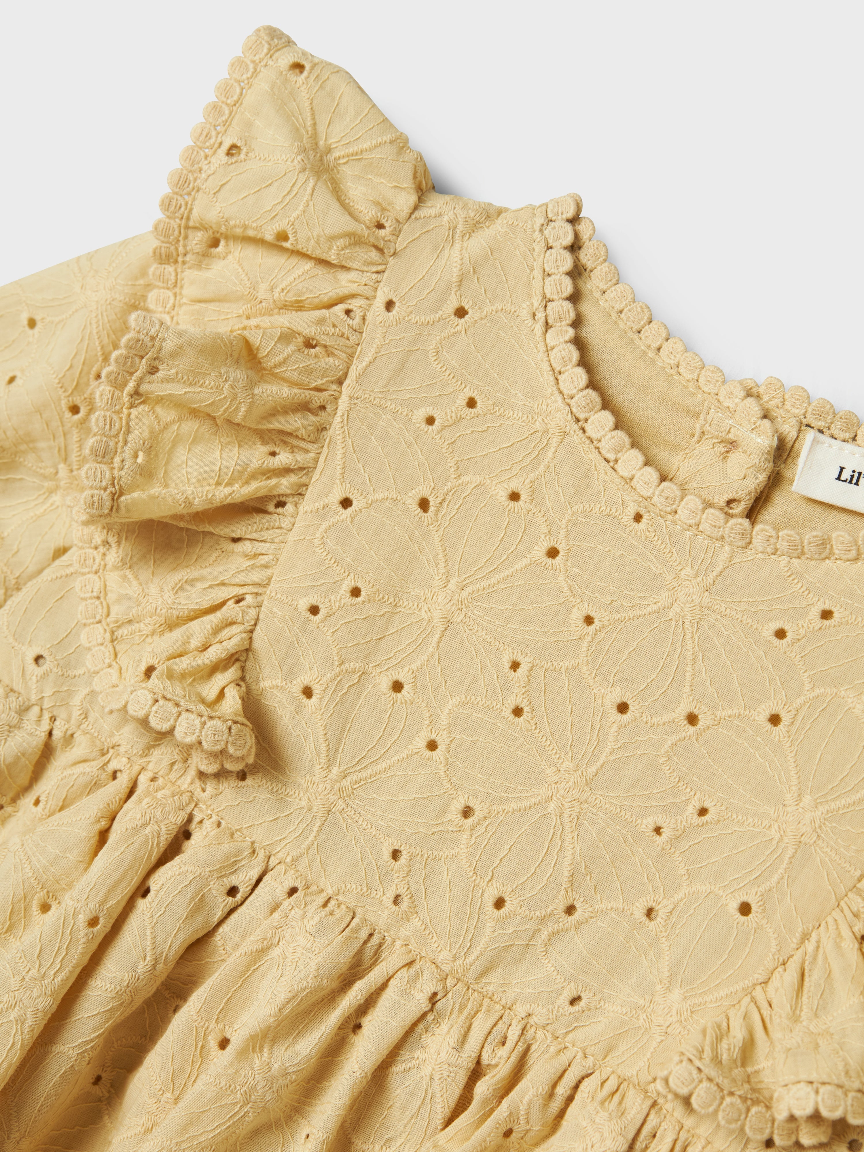 Lil Atelier Fabioli SS Loose Dress - Sea Mist