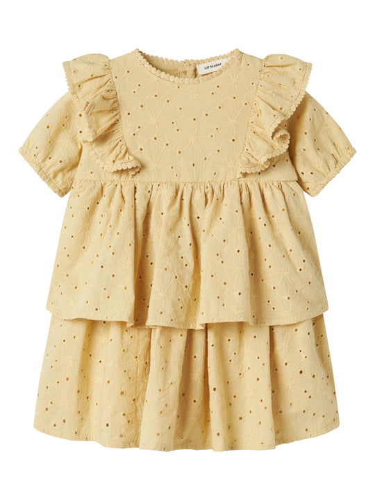 Lil Atelier Fabioli SS Loose Dress - Sea Mist