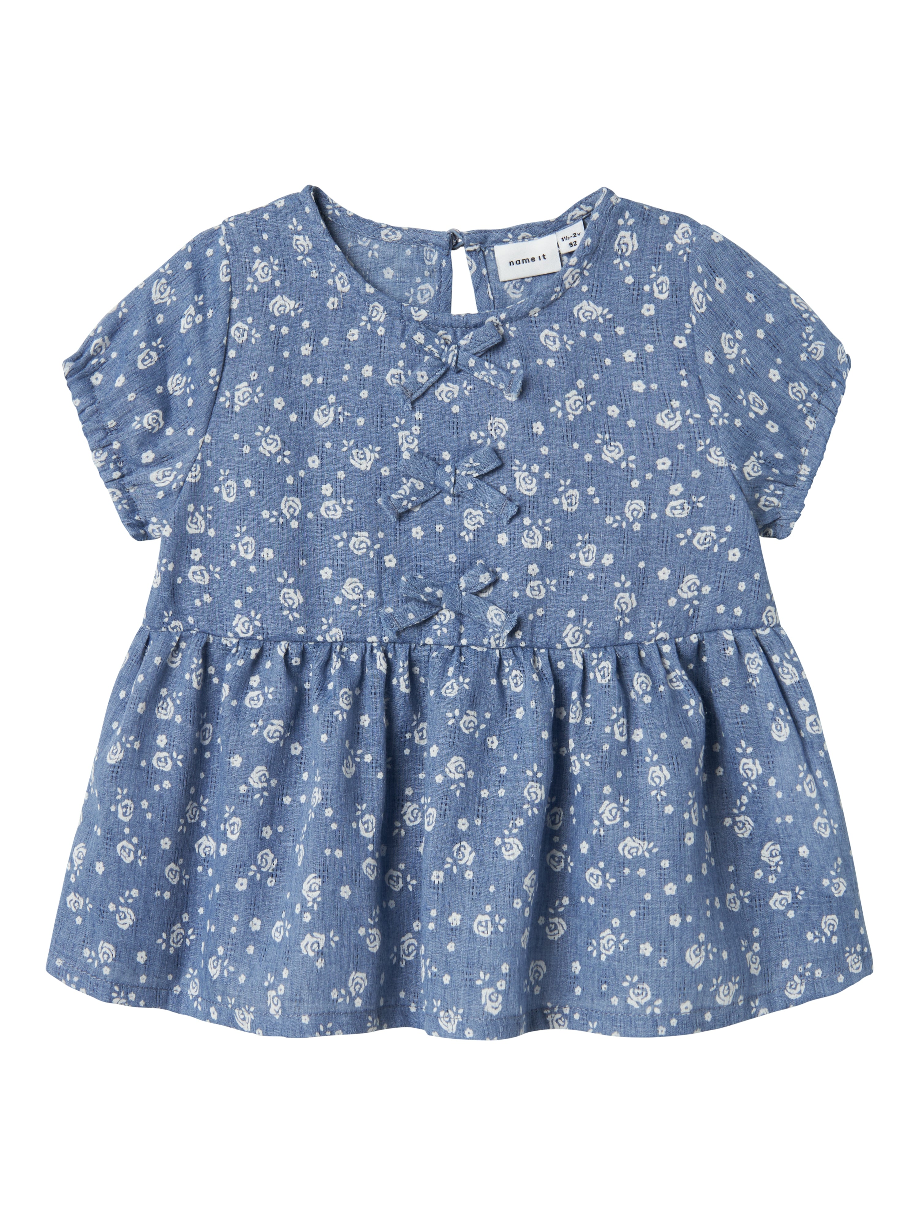 Name It Hagy Top - Bleached Denim