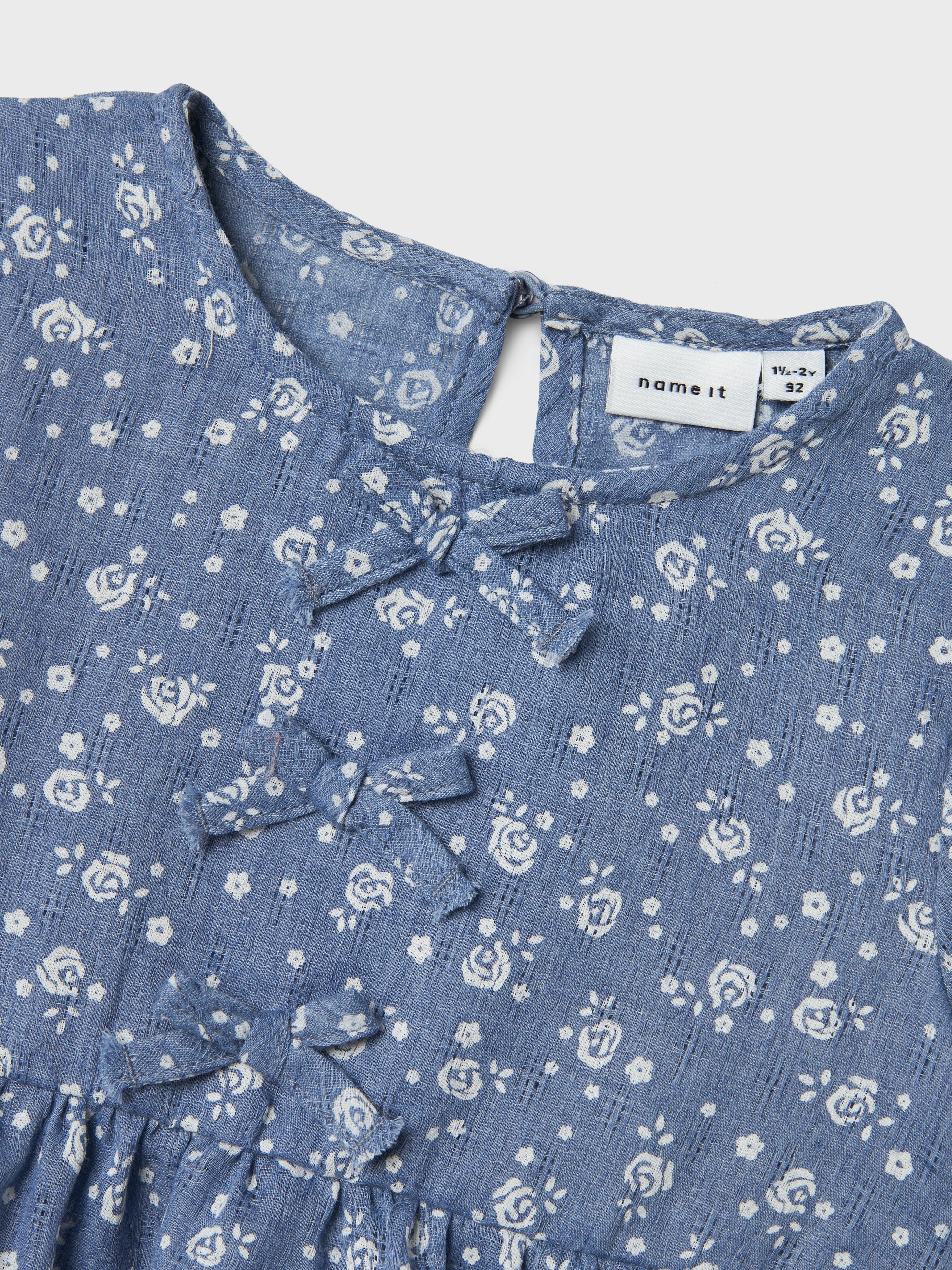 Name It Hagy Top - Bleached Denim