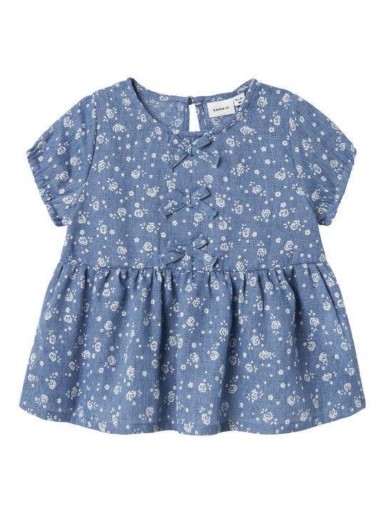 Name It Hagy Top - Bleached Denim