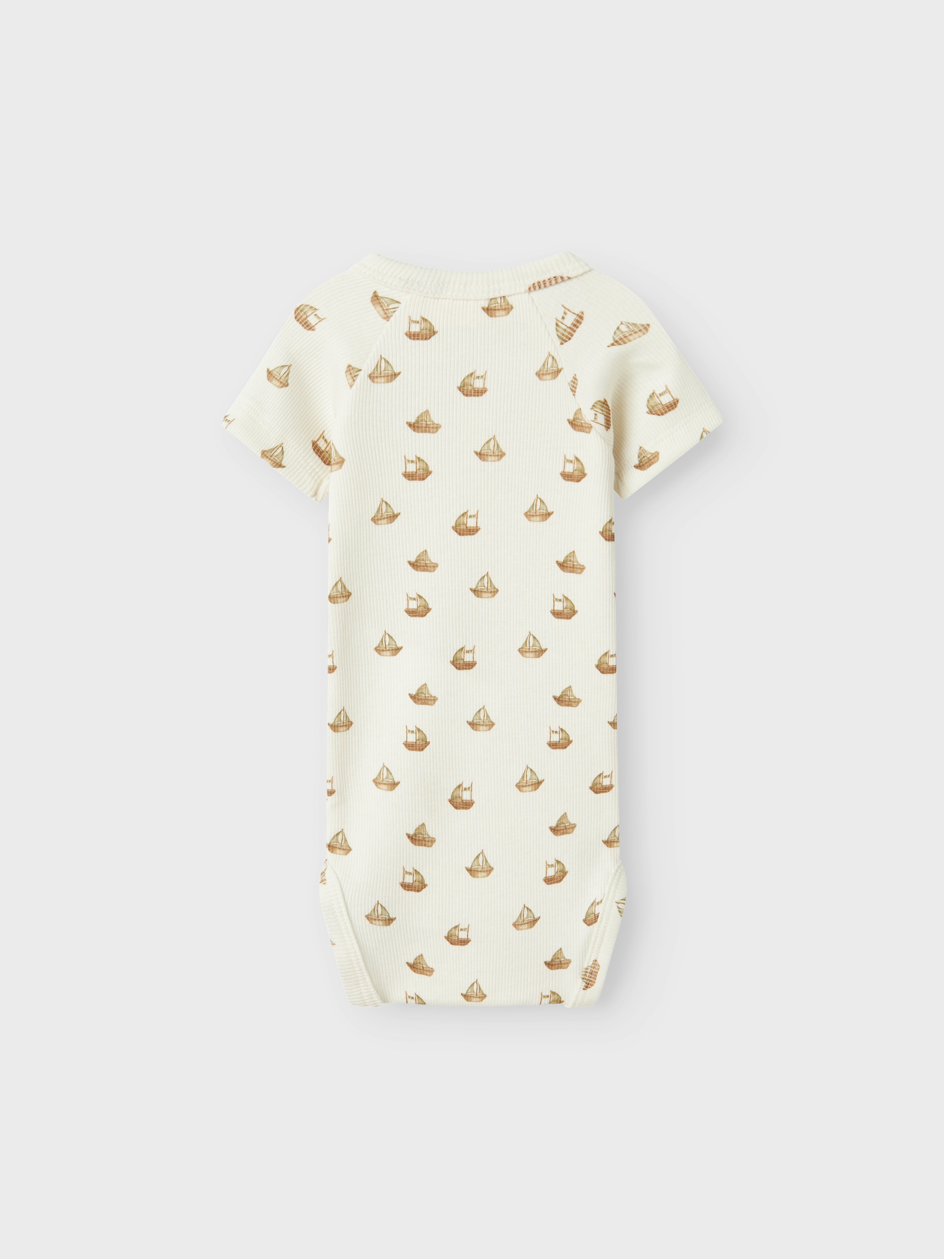 Lil Atelier Lavo Eni SS Body - Coconut Milk/Boat