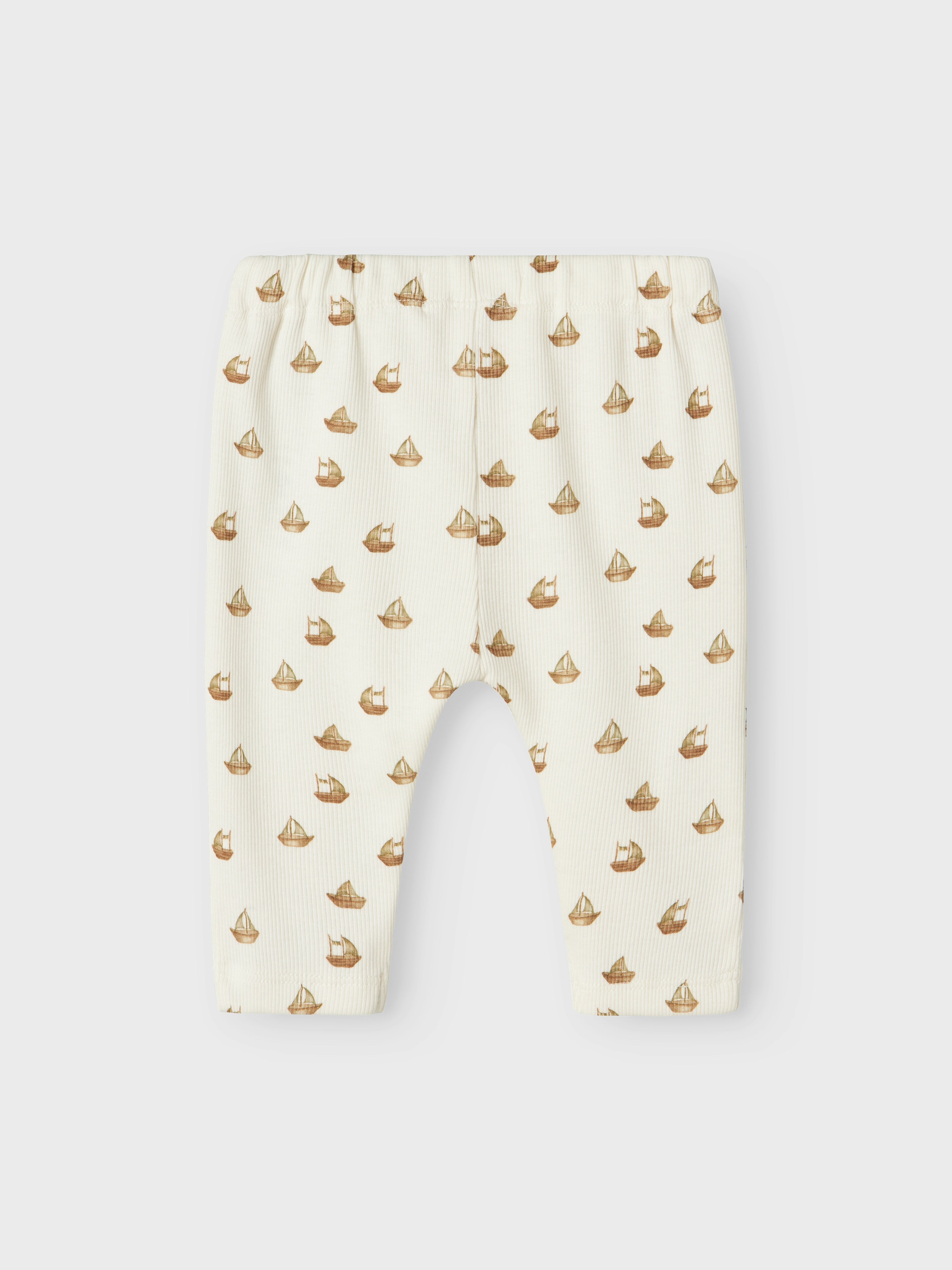 Lil Atelier Lavo Eko Loose Pants - Coconut Milk/Boat