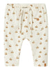 Lil Atelier Lavo Eko Loose Pants - Coconut Milk/Boat