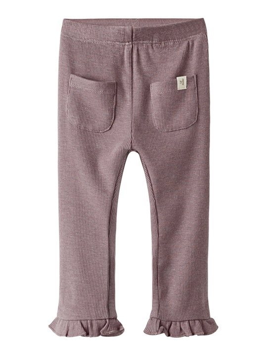 Lil Atelier Darla Slim Legging - Nostalgia Rose