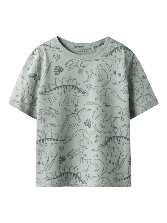 Name It Valther T-shirt - Aqua Gray