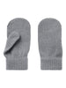 Name It Magic Knit Mittens - Grey Melange