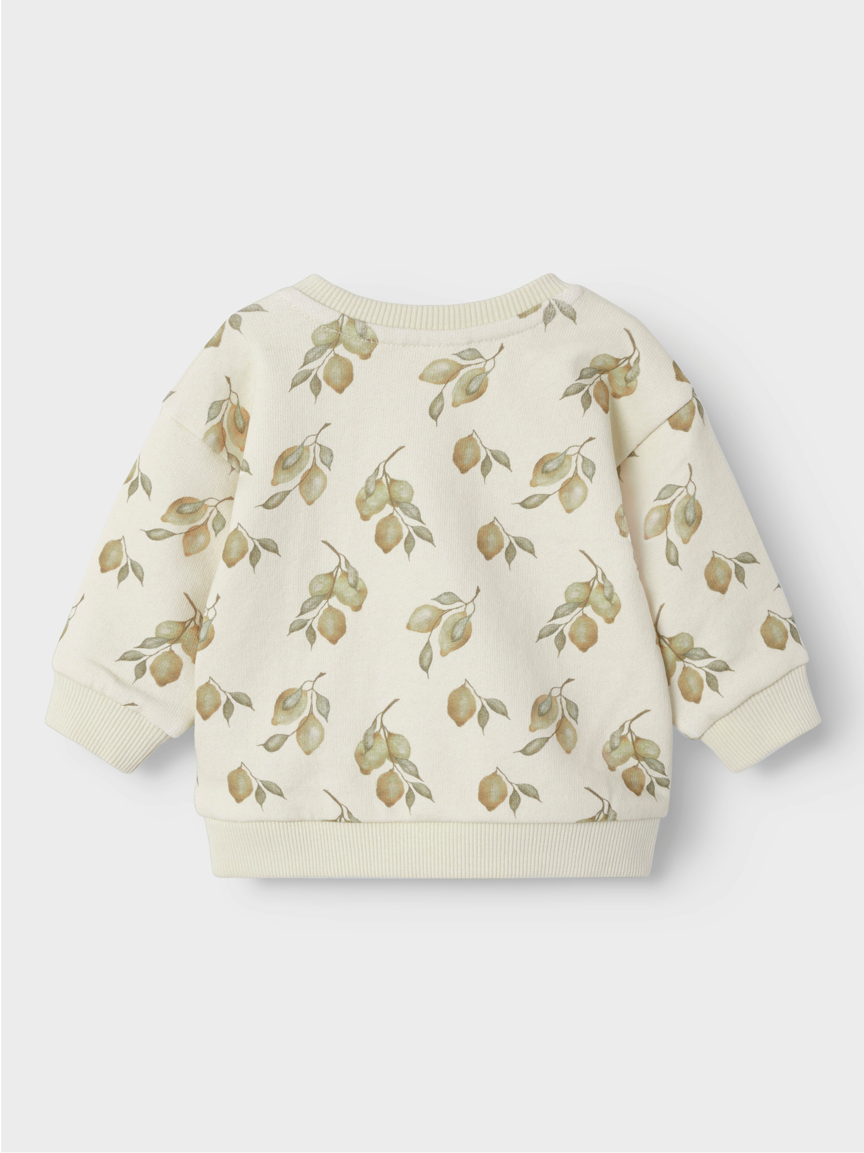 Lil Atelier Jobo Kio Loose Sweat shirt - Turtledove/Lemons