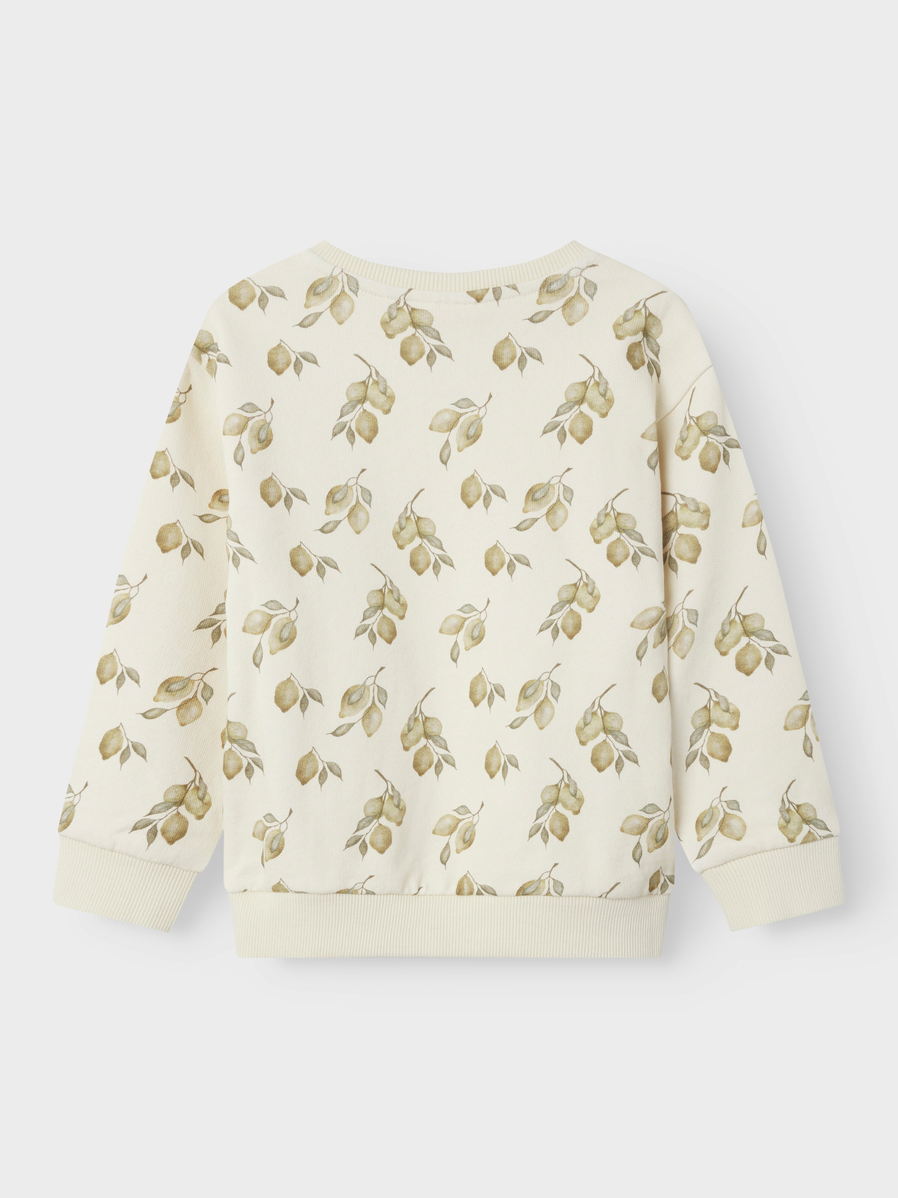 Lil Atelier Jobo Kio Loose Sweat shirt - Turtledove/Lemons