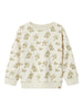 Lil Atelier Jobo Kio Loose Sweat shirt - Turtledove/Lemons