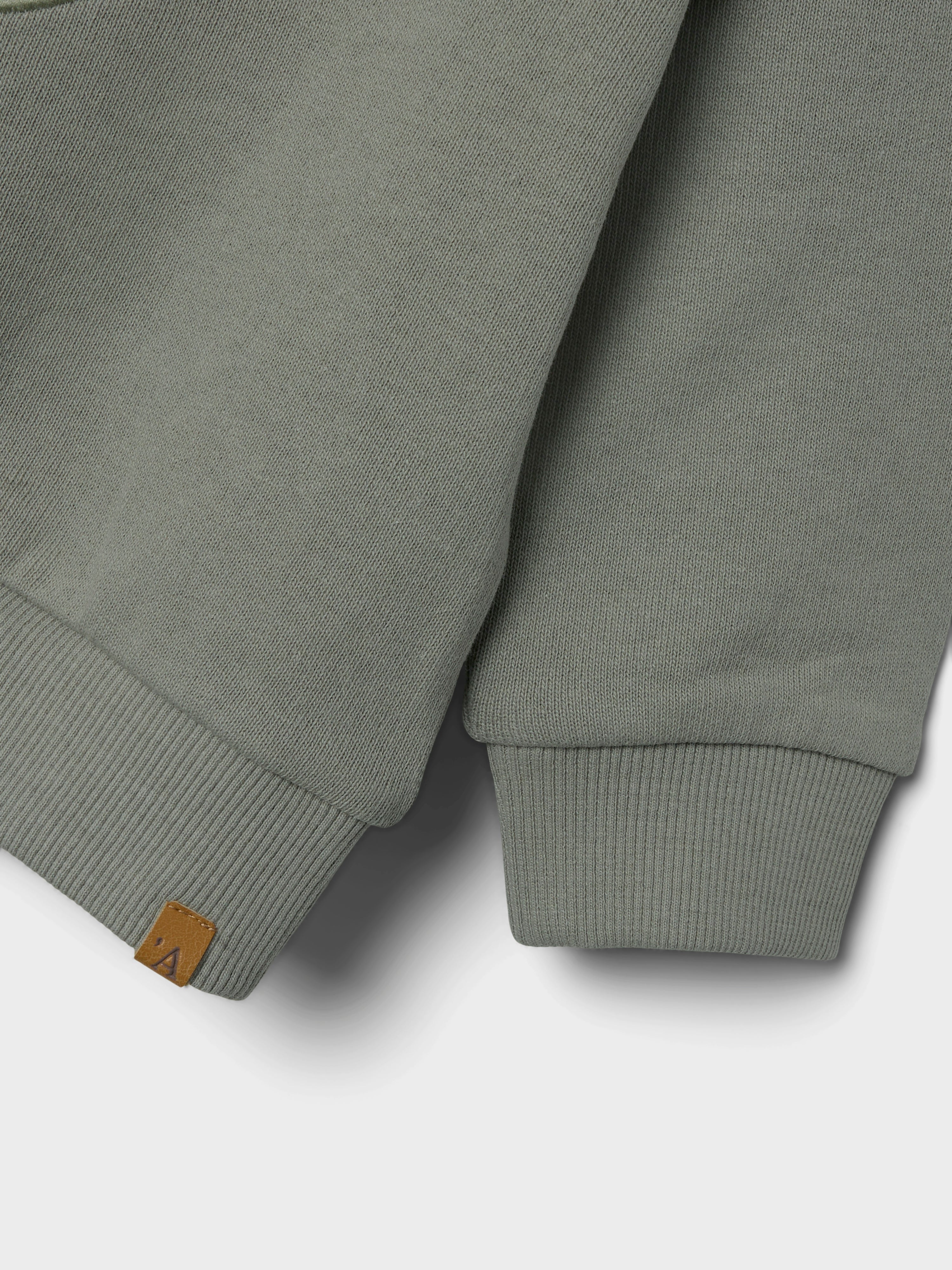 Lil Atelier Jobo Nuo Loose Sweat shirt - Forest Fog