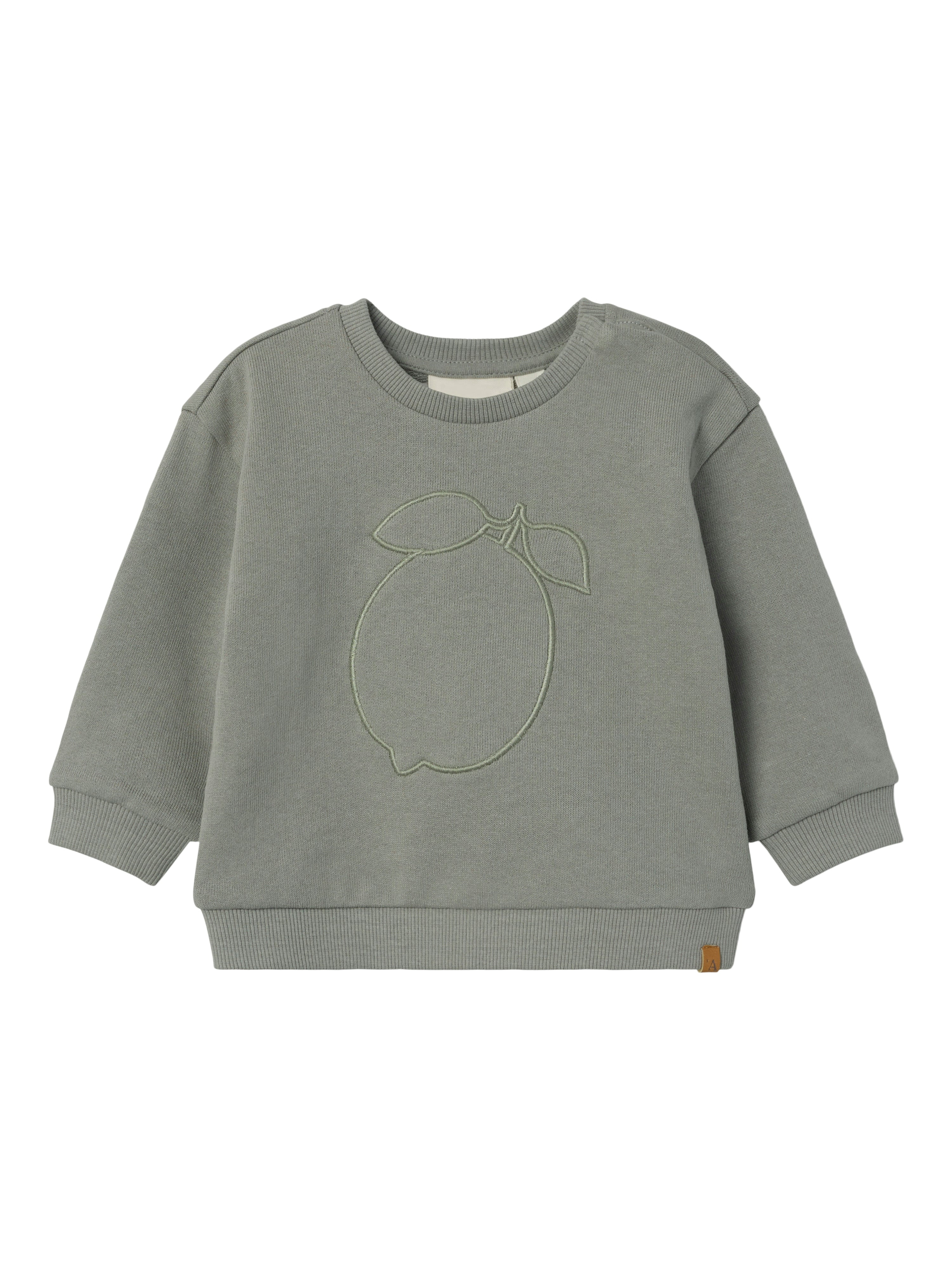 Lil Atelier Jobo Nuo Loose Sweat shirt - Forest Fog