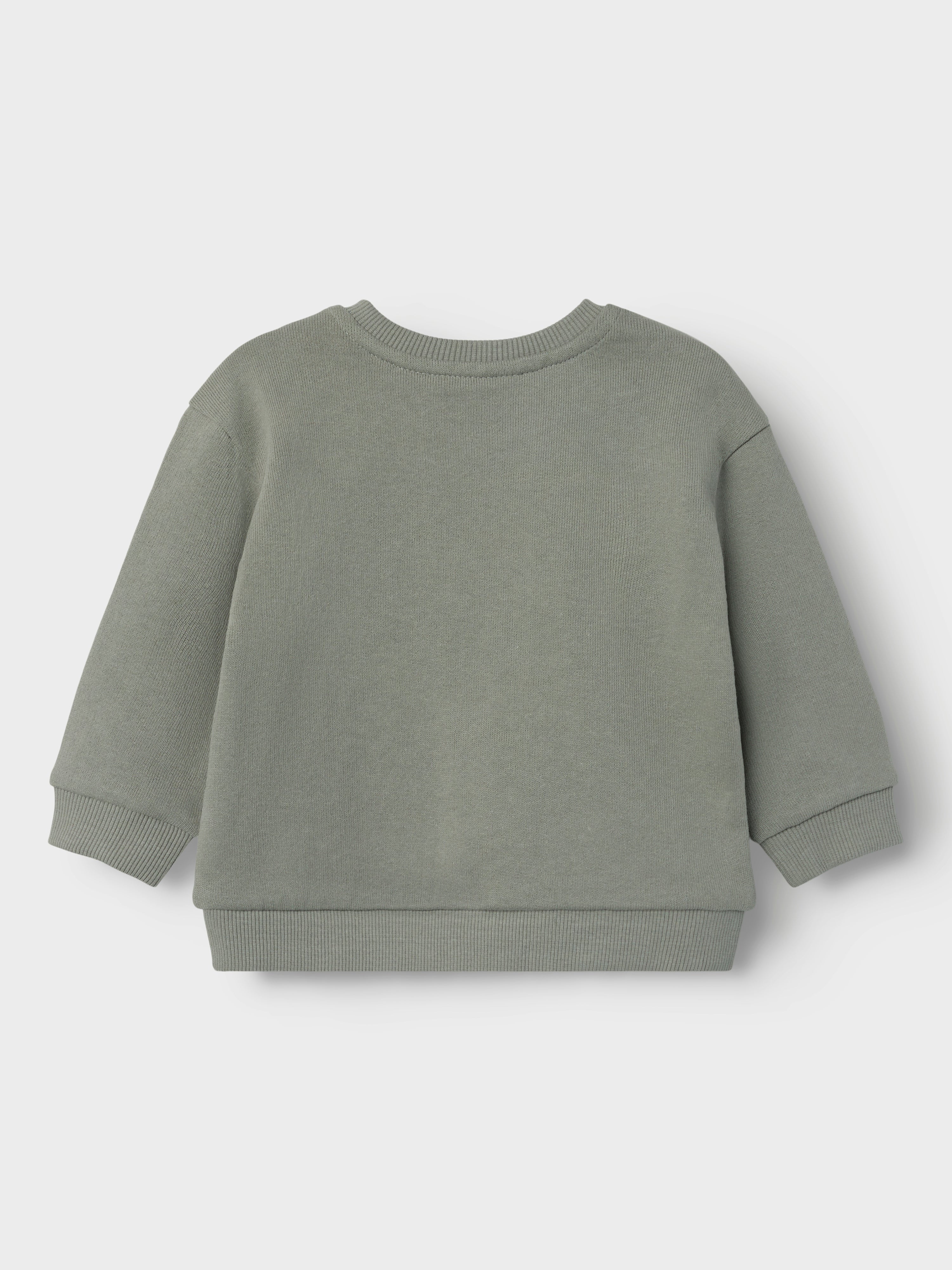 Lil Atelier Jobo Nuo Loose Sweat shirt - Forest Fog