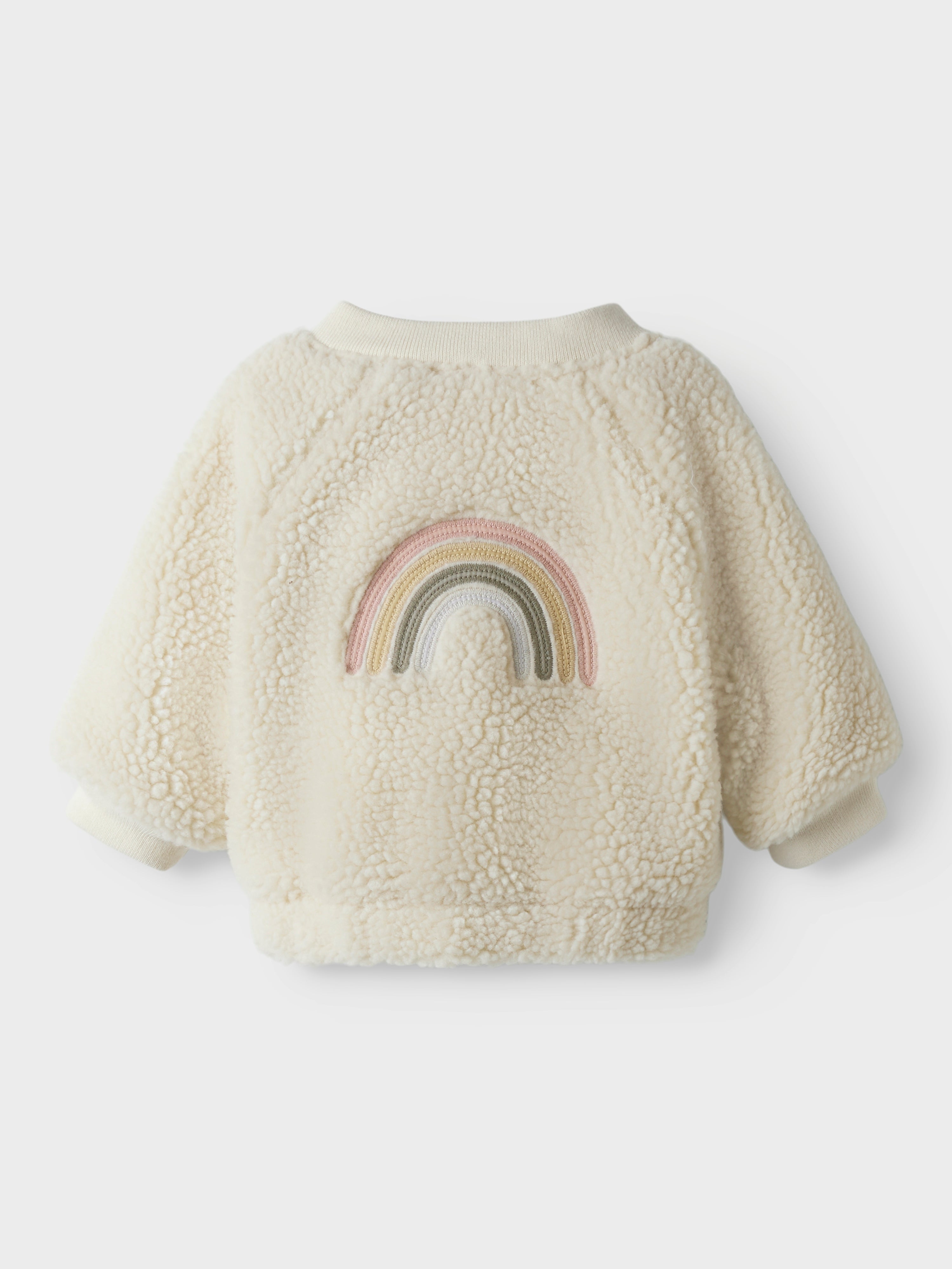 Lil Atelier Lajo Bomber Jakke - Turtledove/Rainbow