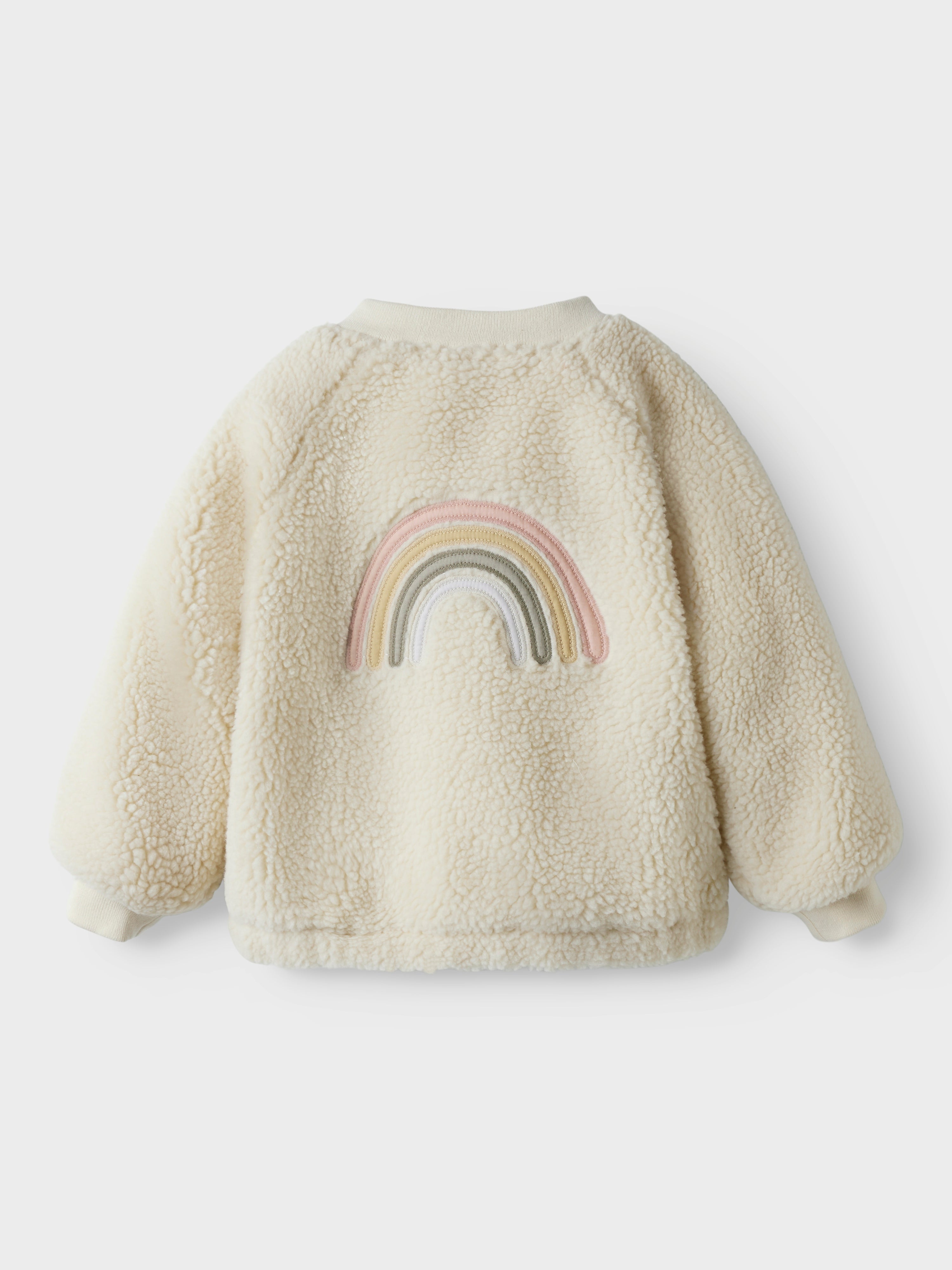 Lil Atelier Lajo Bomber Jacket - Turtledove/Rainbow