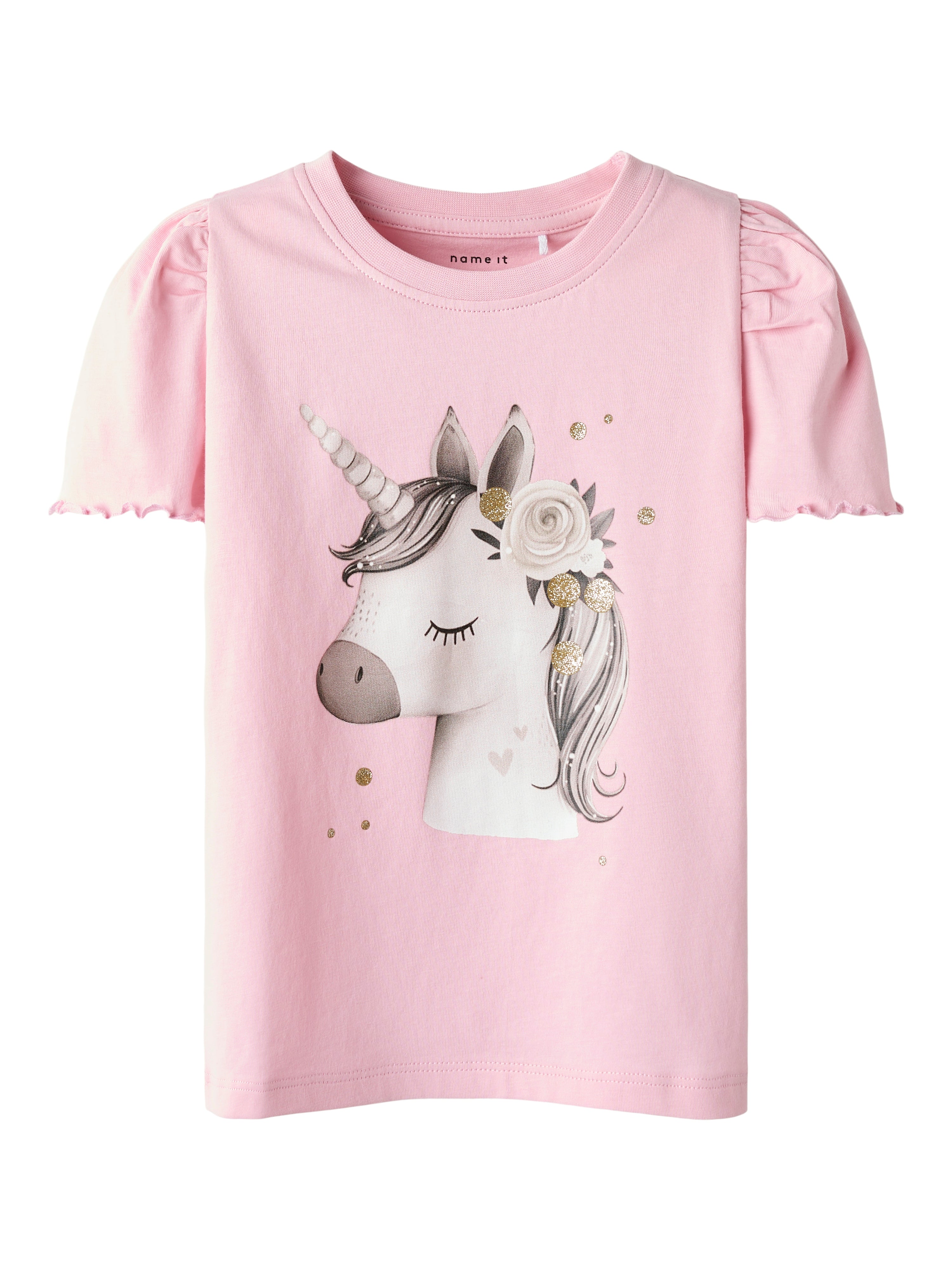 Name It Jane SS Top - Cameo Pink