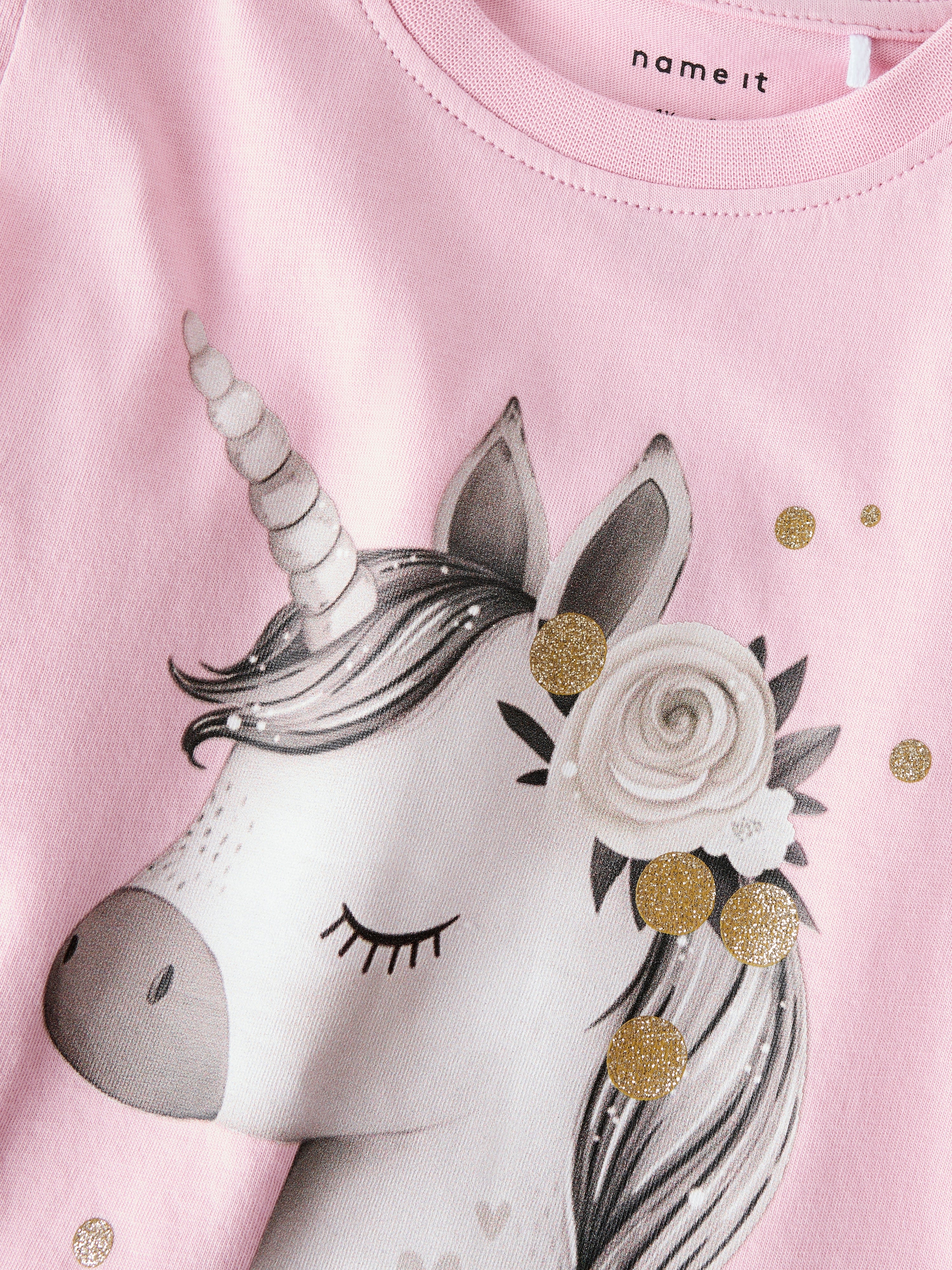 Name It Jane SS Top - Cameo Pink