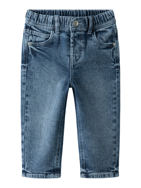 Name It Ben Tapered Jeans - Medium Blue Denim