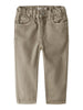 Name It Silas Tapered Twill Pants - Chinchilla