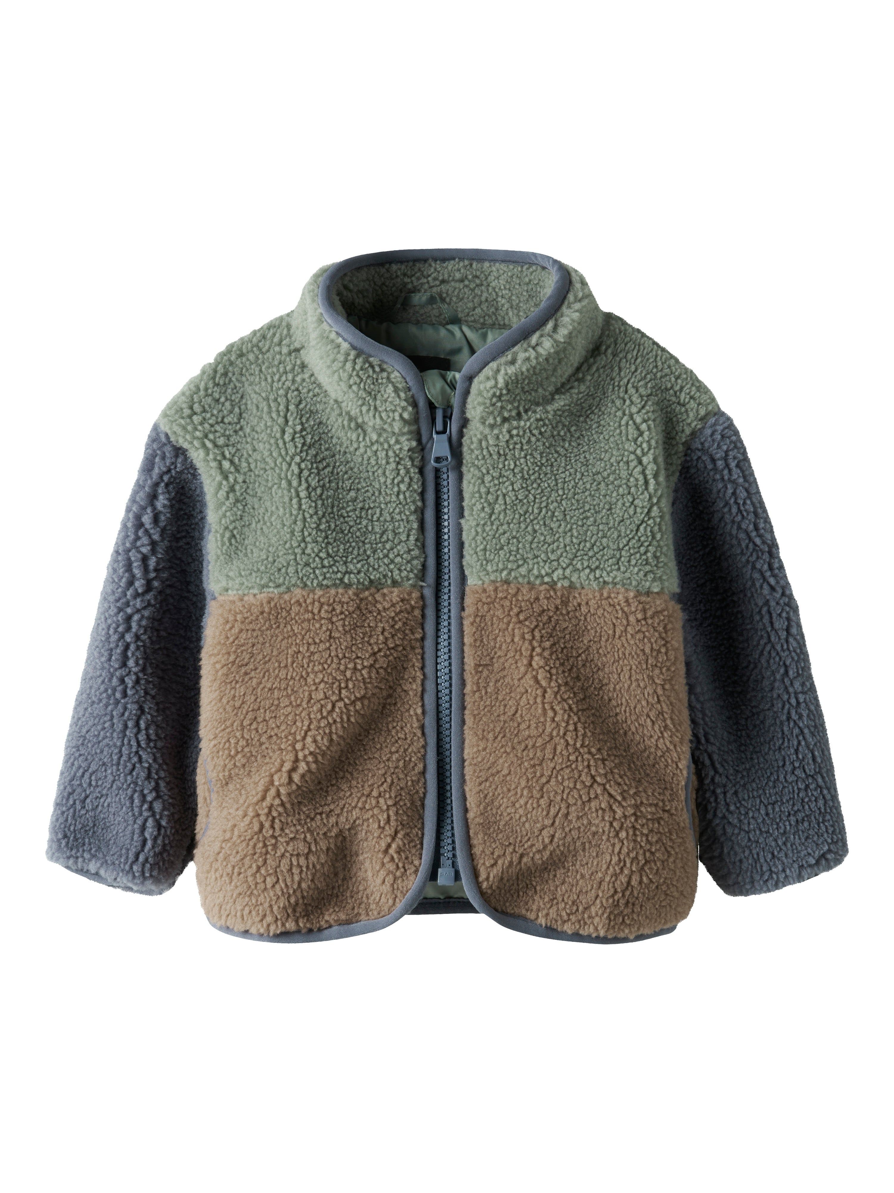 Name It Mimba Sherpa Jacket - Chinois Green